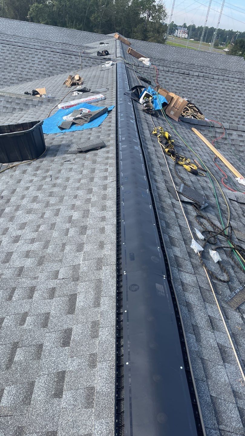 Commercial Roofing Installation using Roof Replacement by American Roofing & Construction LLC