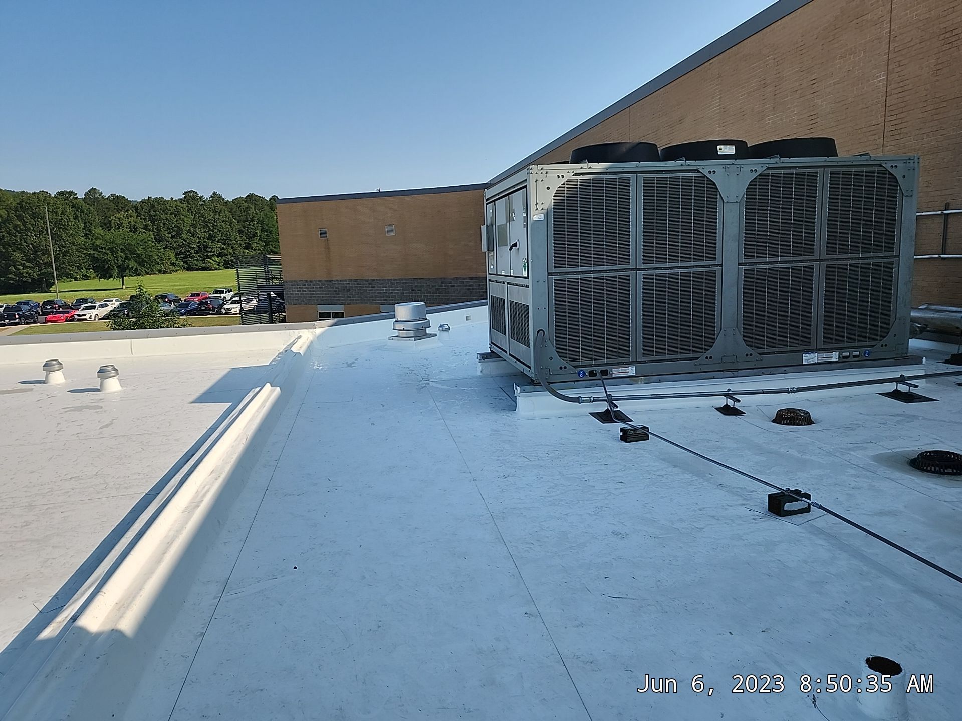 Choctaw Nation Hospital - Med Surg Building by Hostetler Roofing