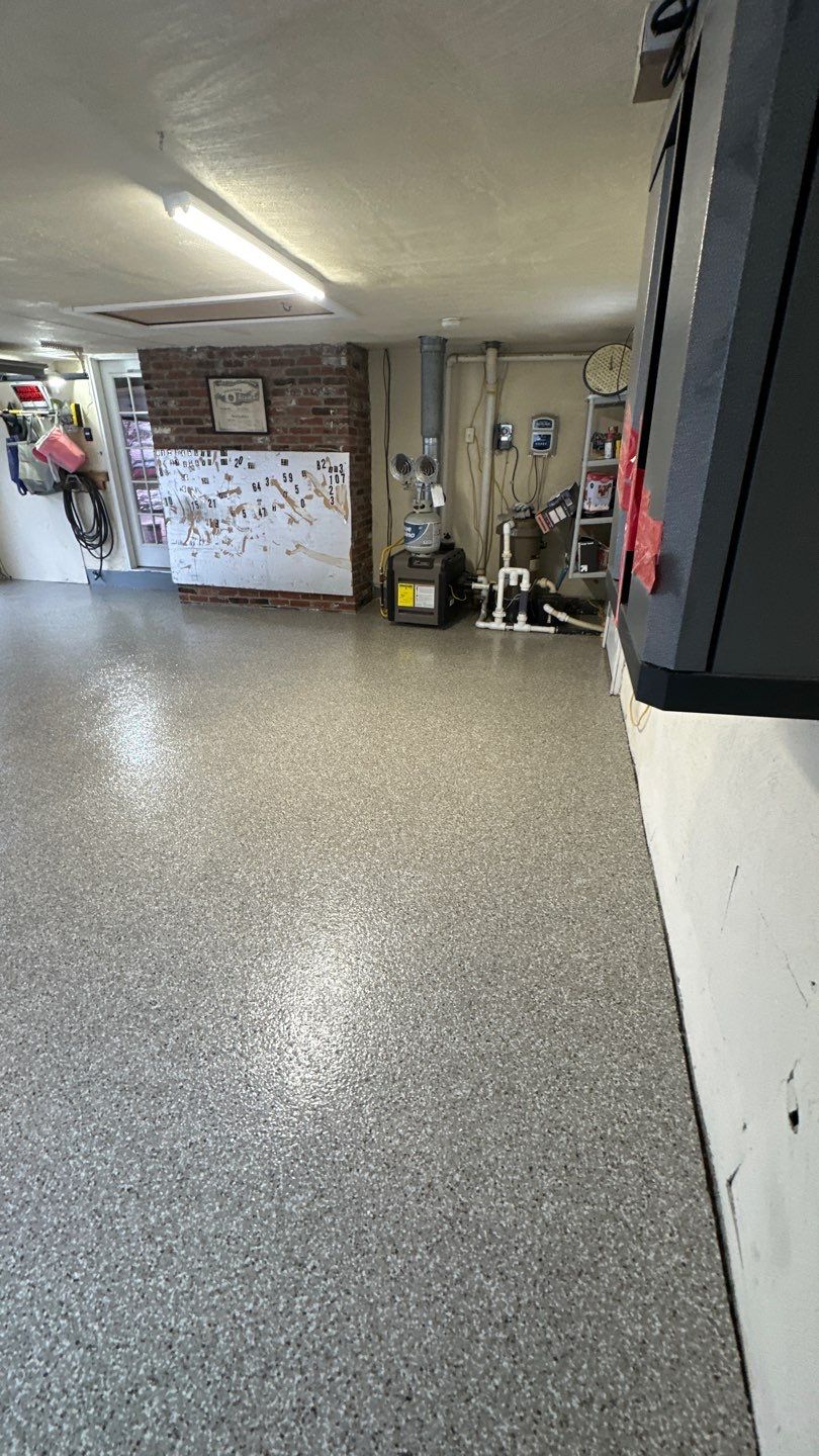 Shoreline Garage Project in Wexford by Floors in a Day, Inc