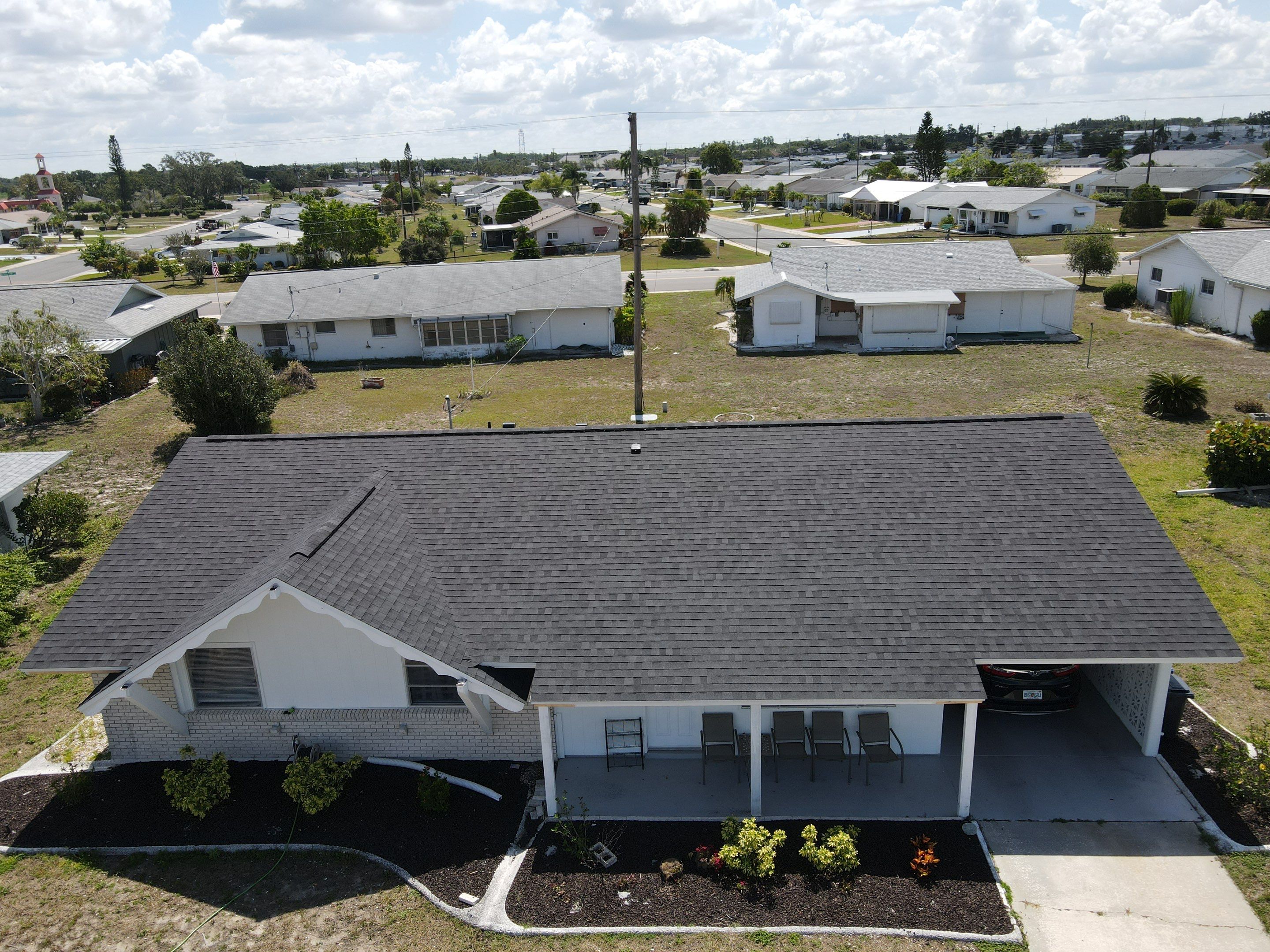 Roof Replacement in Sun City Center, FL. by Steadfast Roofing