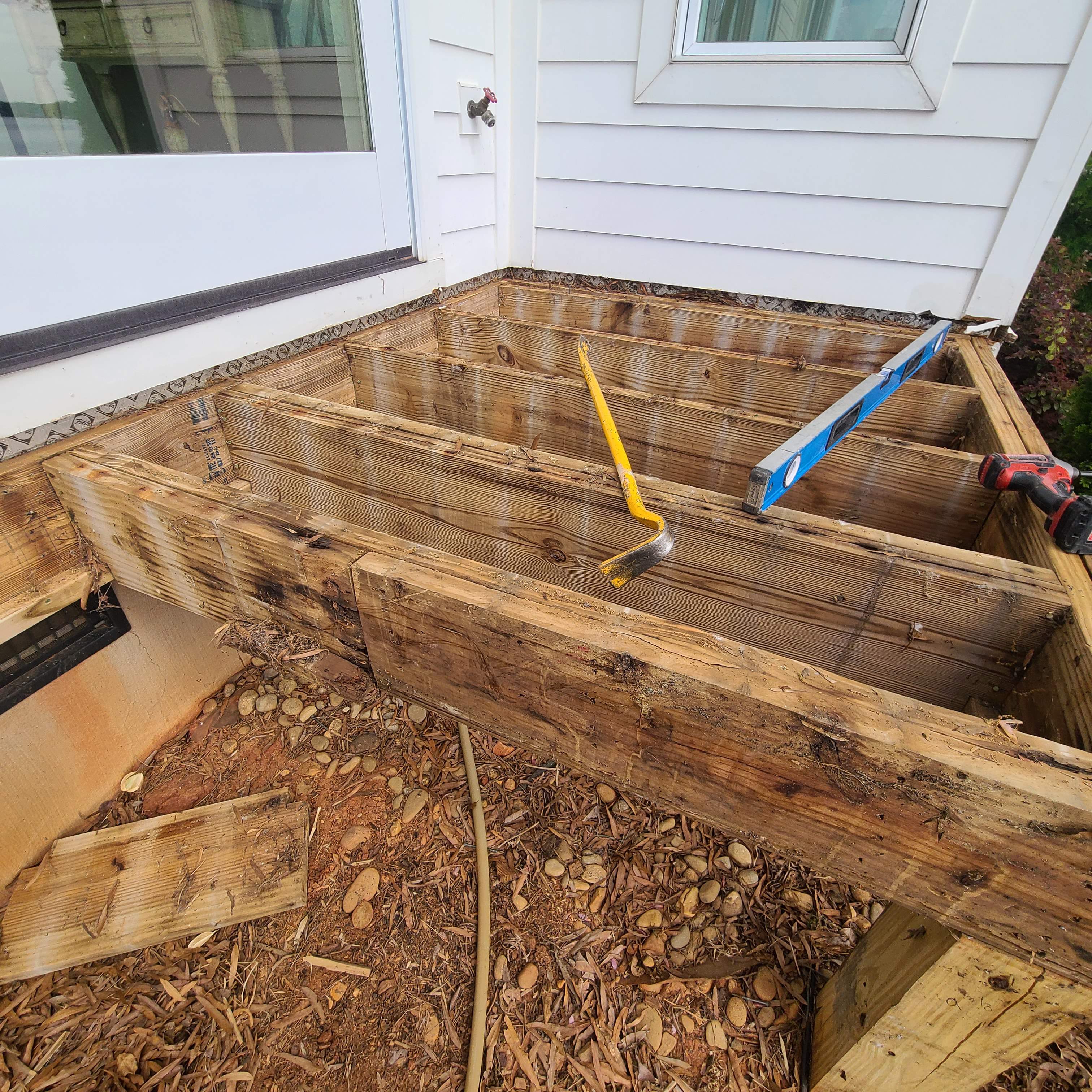 Deck Reframe by A Step Above Handy LLC