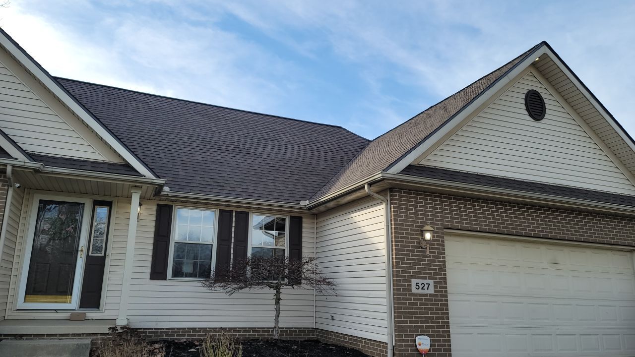 ATLAS PINNACLE COLOR: SCHOTCHGARD HEATHER DRIP EDGE: MUSKET BROWN by Eagle Eye Roofing
