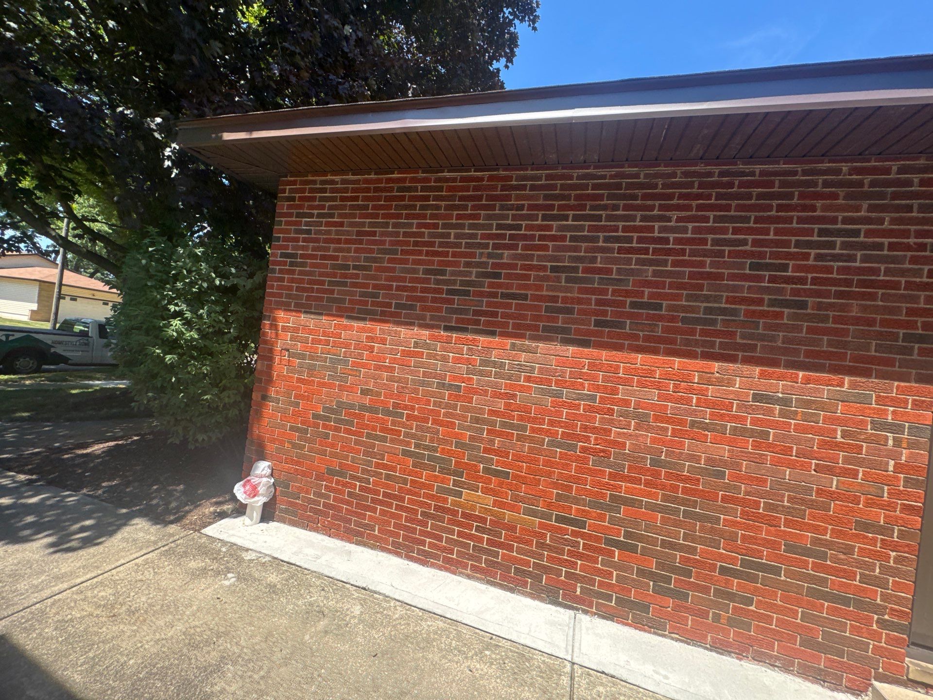 Baffle and Gutter Replacement by Homestyle in Cleveland by Homestyle Home Improvements (HHI)