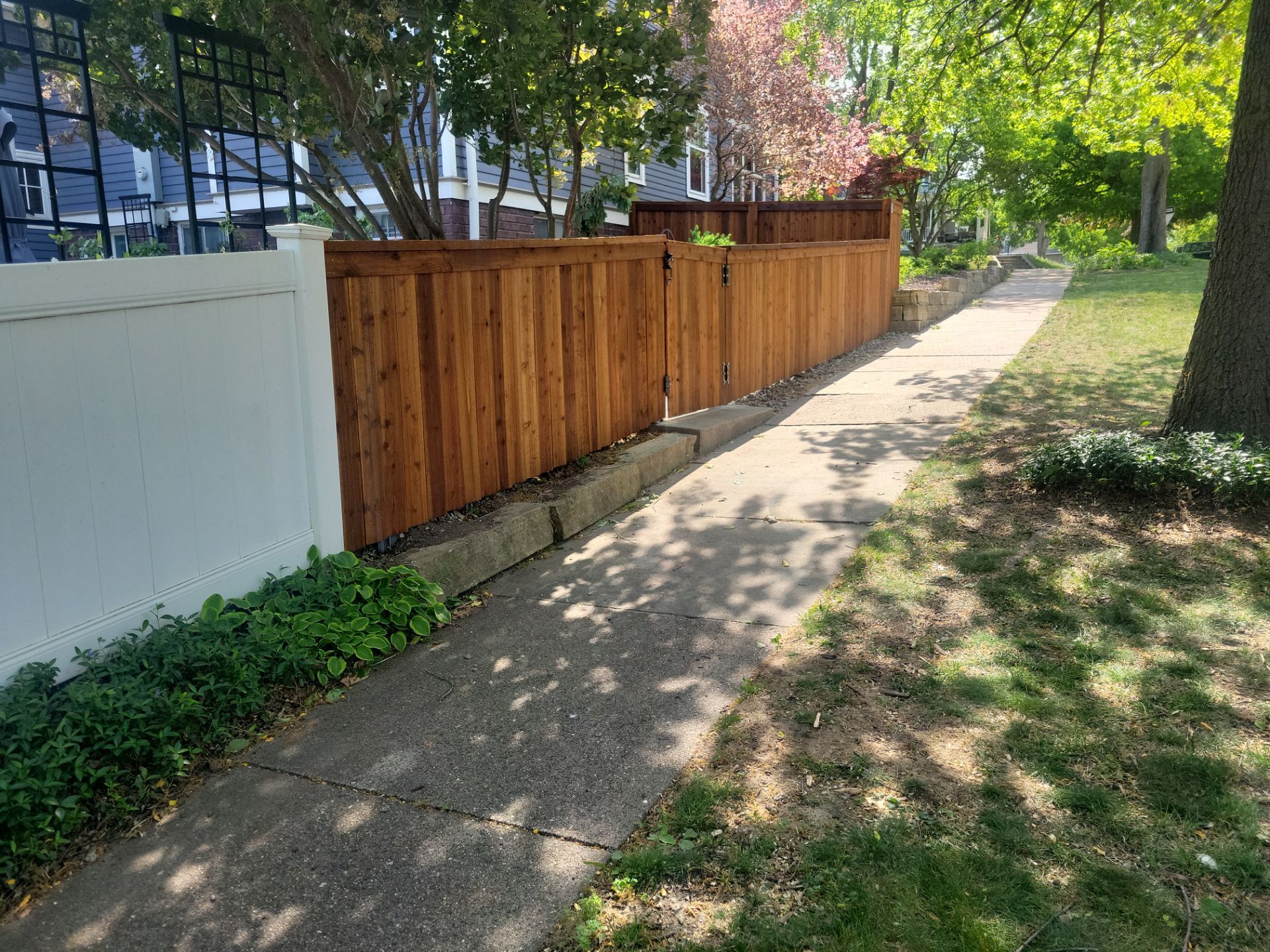 Project in Cedar Falls by Perfect Picket Fence and Stain