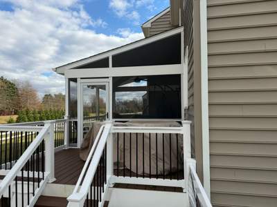 Siding Maintenance and Mesh Screen Installation