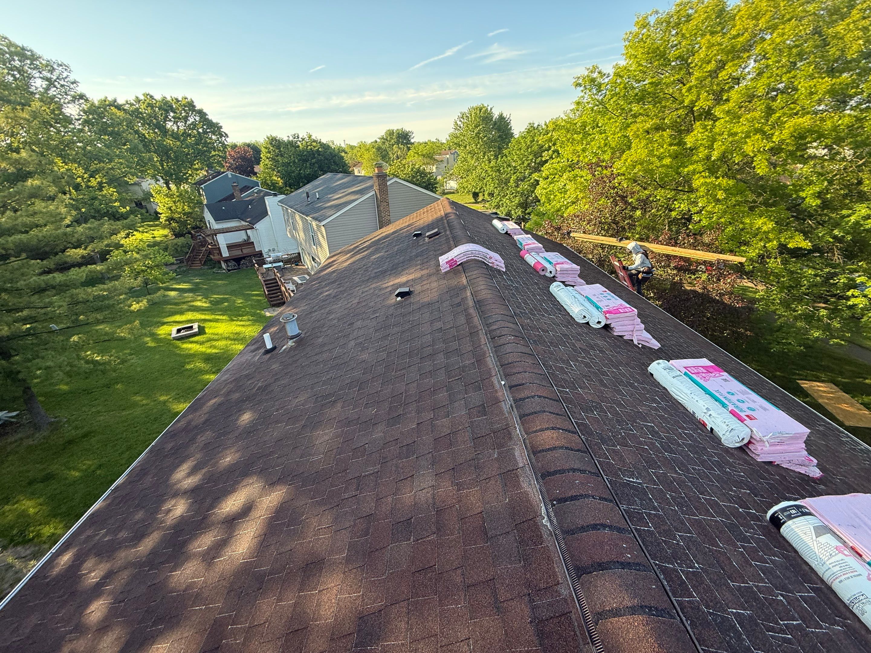 Roof Replacement using Owens Corning Duration Flex by 180 Contractors