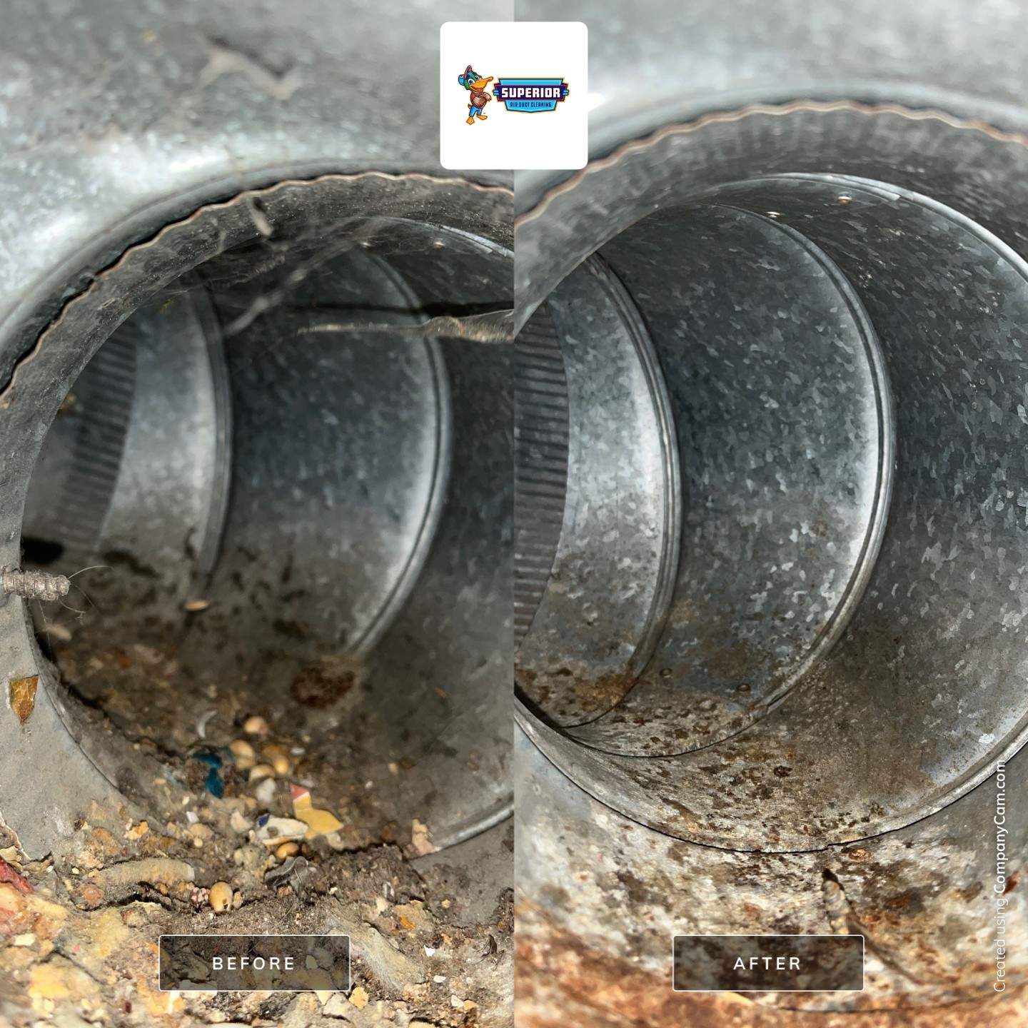 Air Duct Cleaning With a Vacuum Truck in New Brighton, PA by Superior Air Duct Cleaning