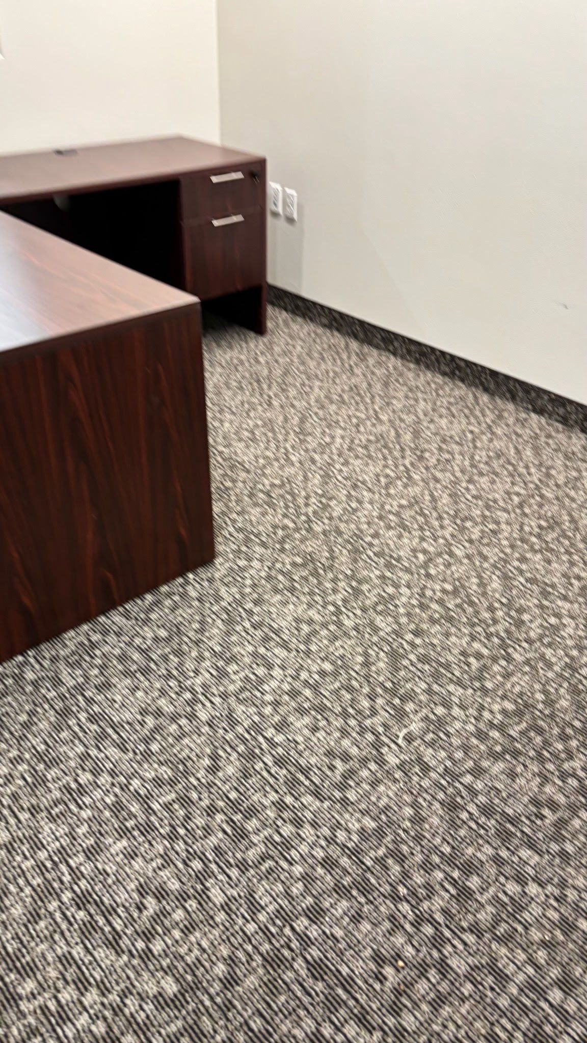 Dallas Office Interior Restoration and Commercial Carpet Tile Installation by Simmons Floors 