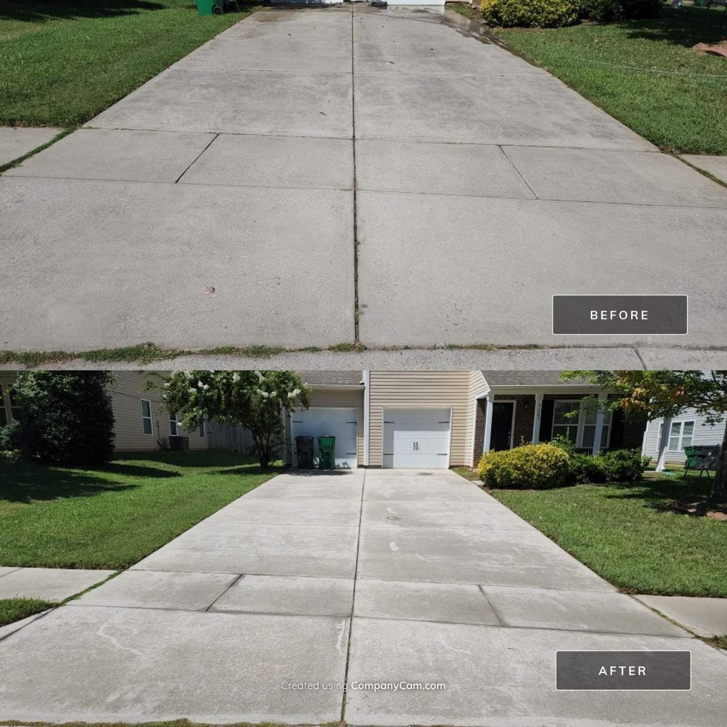 House Wash using cleaner by G&H Home Tech Pros LLC