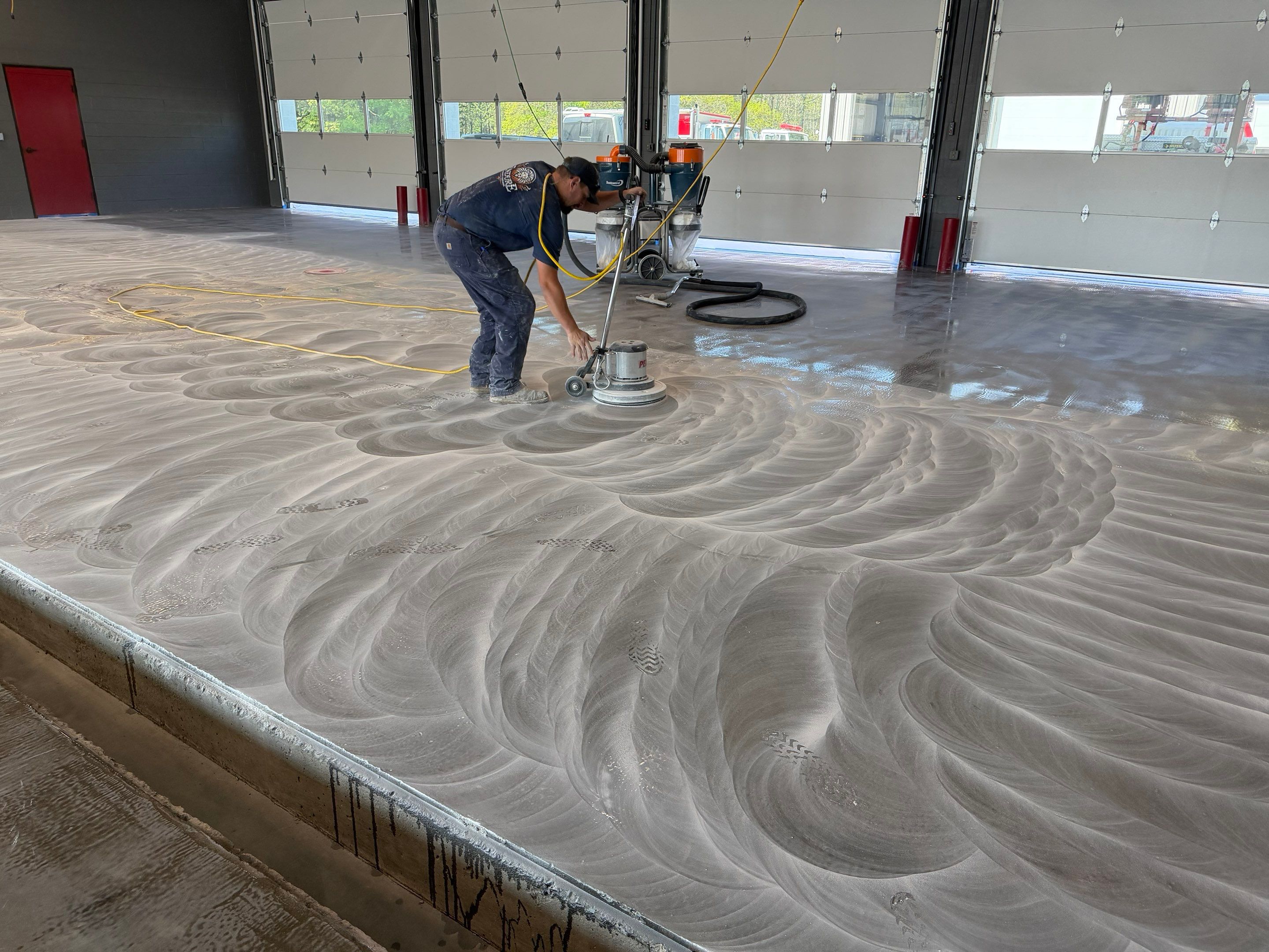 Endurance Emergency Bay Floor System for West Stanly FD by Endure Concrete Coatings