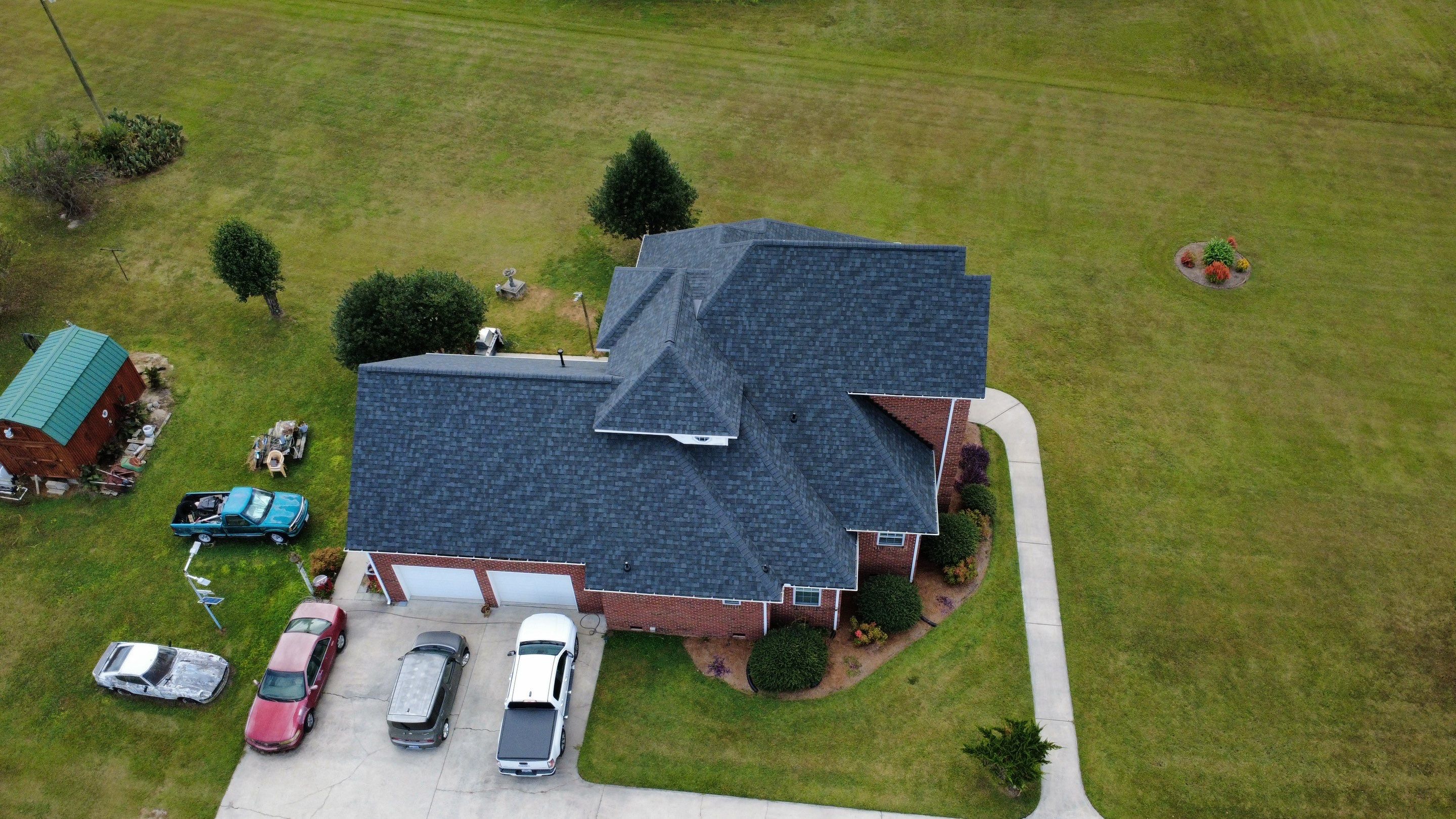 Roof Replacement Project in Greenville by Roofing Solutions