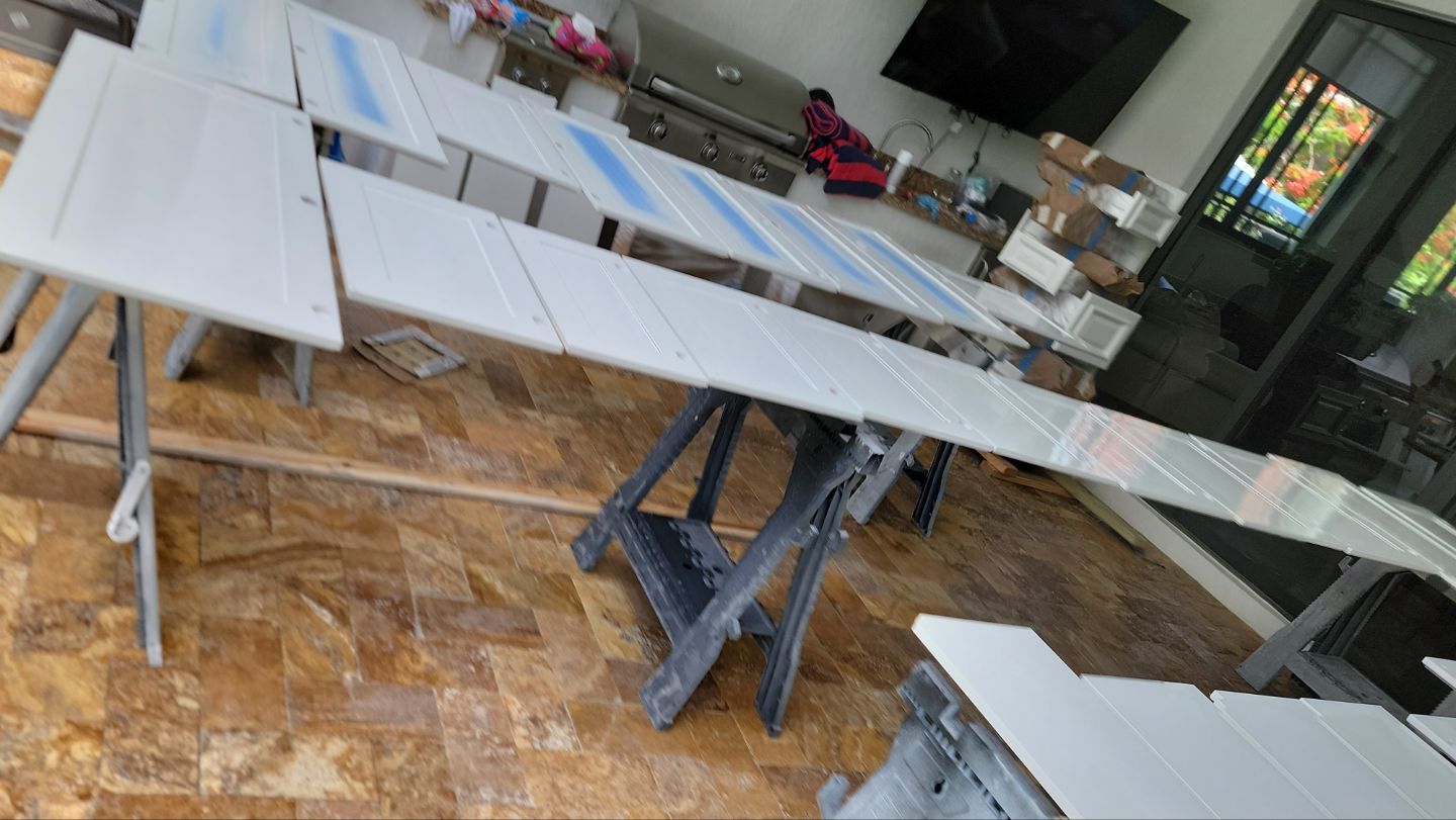 Kitchen Cabinet Just Like New by John “The Greek” Painting