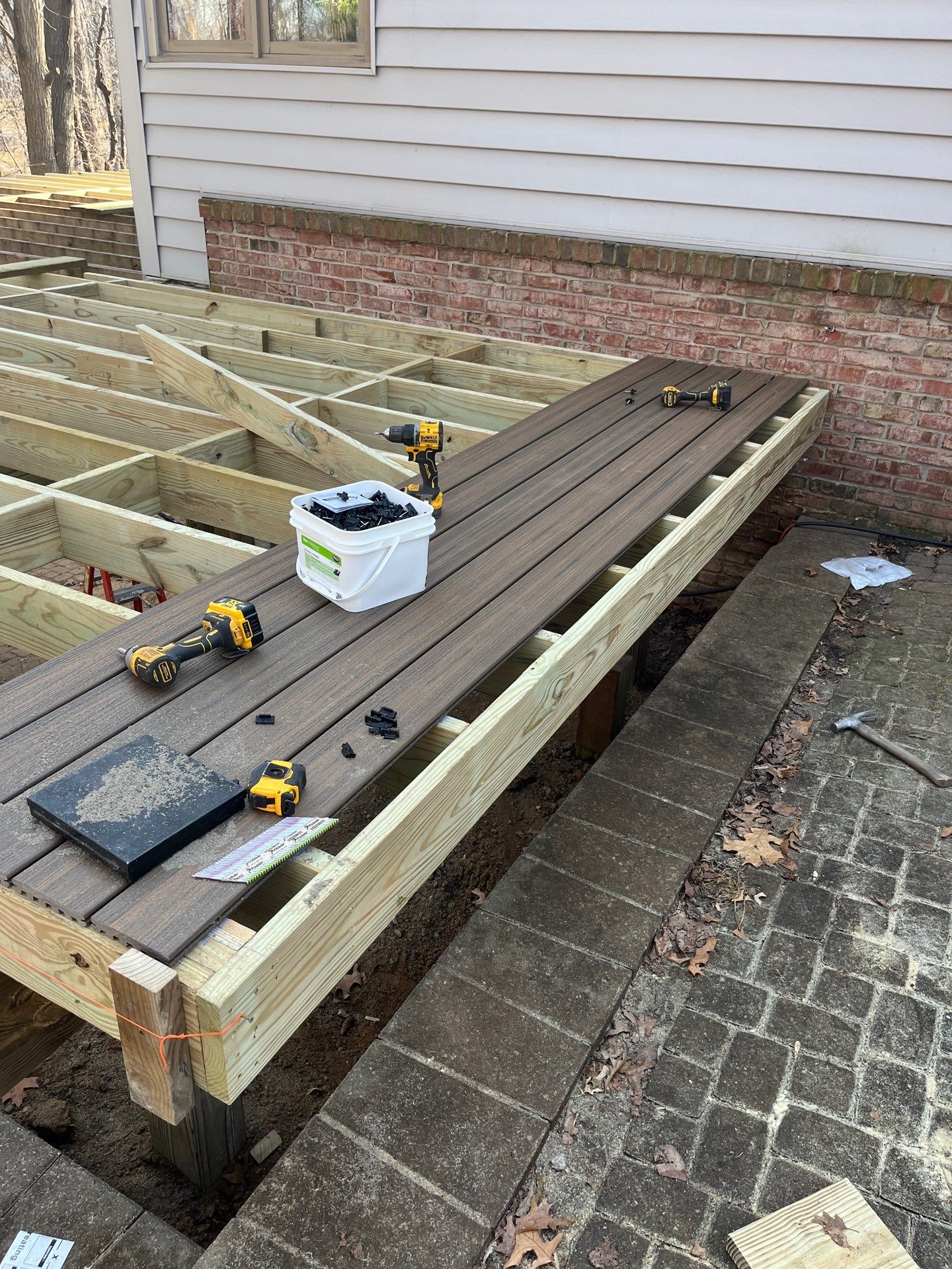 New Deck Build by Clark Builders LLC