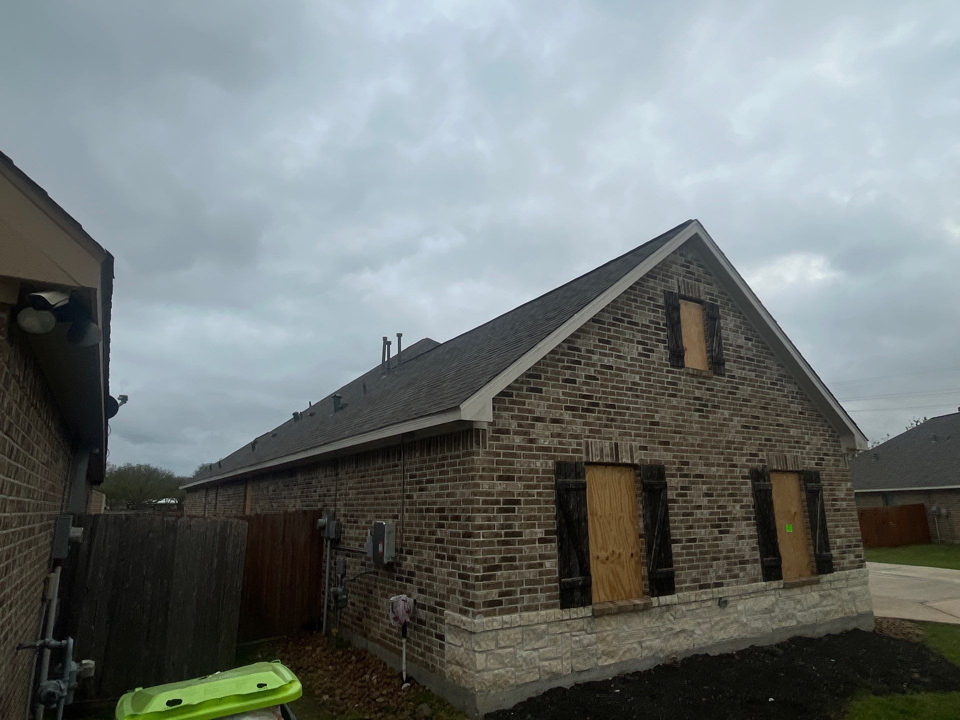 Hail Damage using Owen's Corning Duration (Lifetime) Shingles by Roof Repair Company