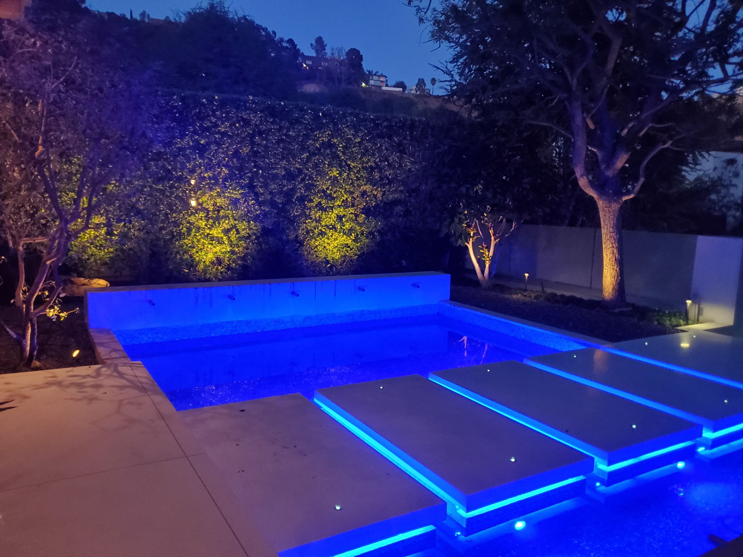 West Hollywood Outdoor Lighting and Audio Update by Outdoor Lights + Shades