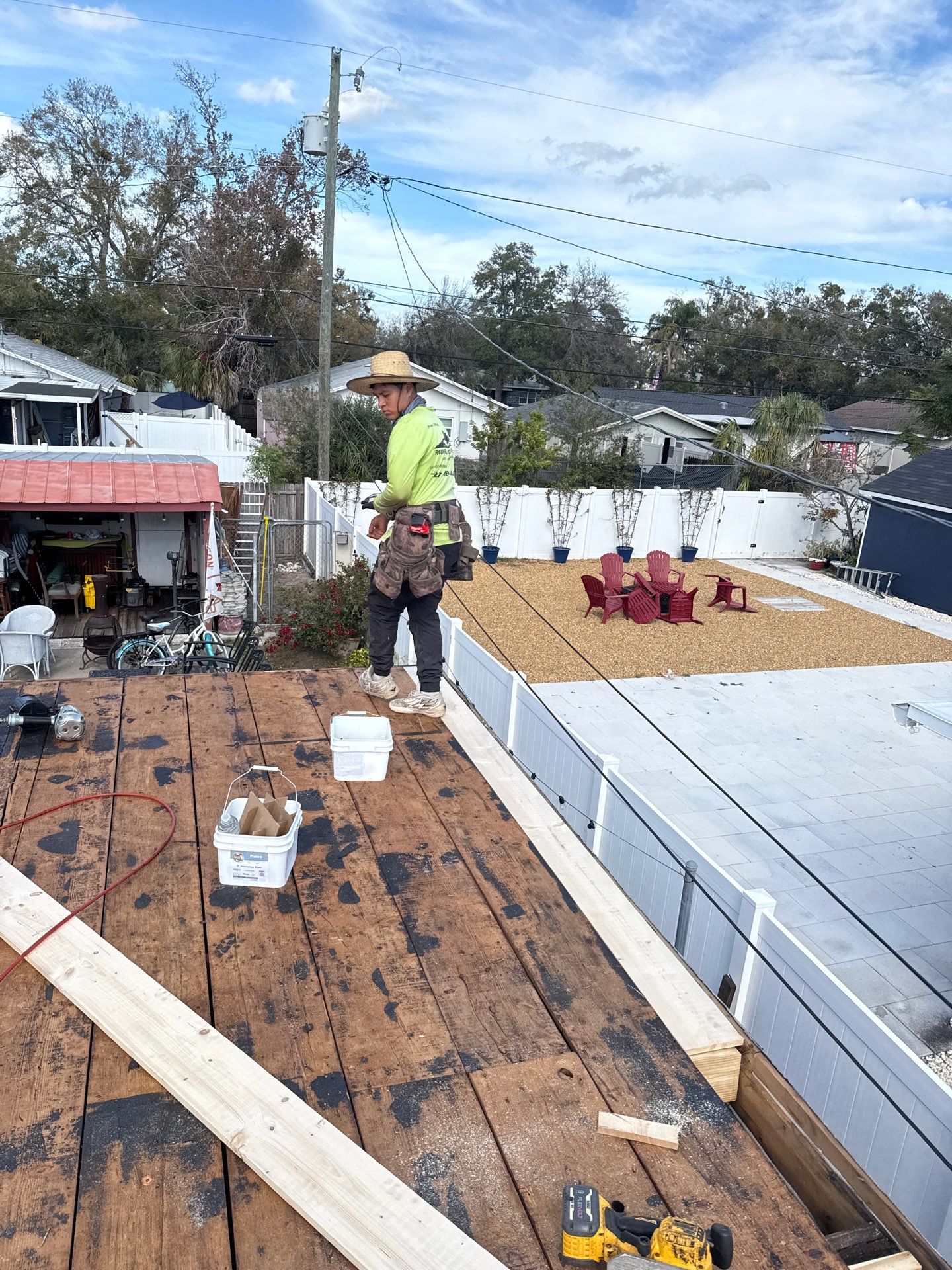 Project in St. Petersburg 33713 by Mitchell Roofing Company LLC