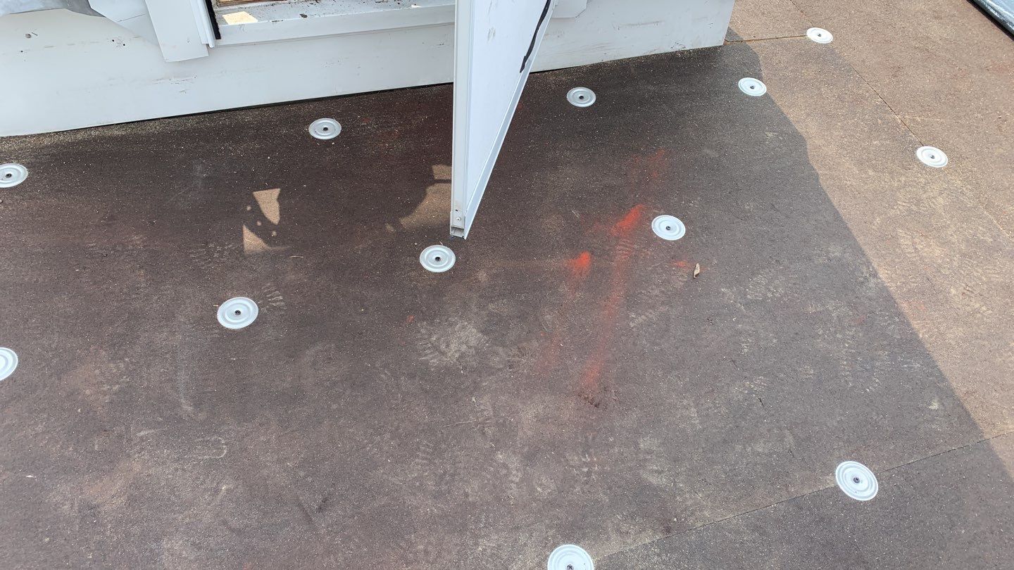 Deck Installation using trex over epdm roof by A Plus Exterior