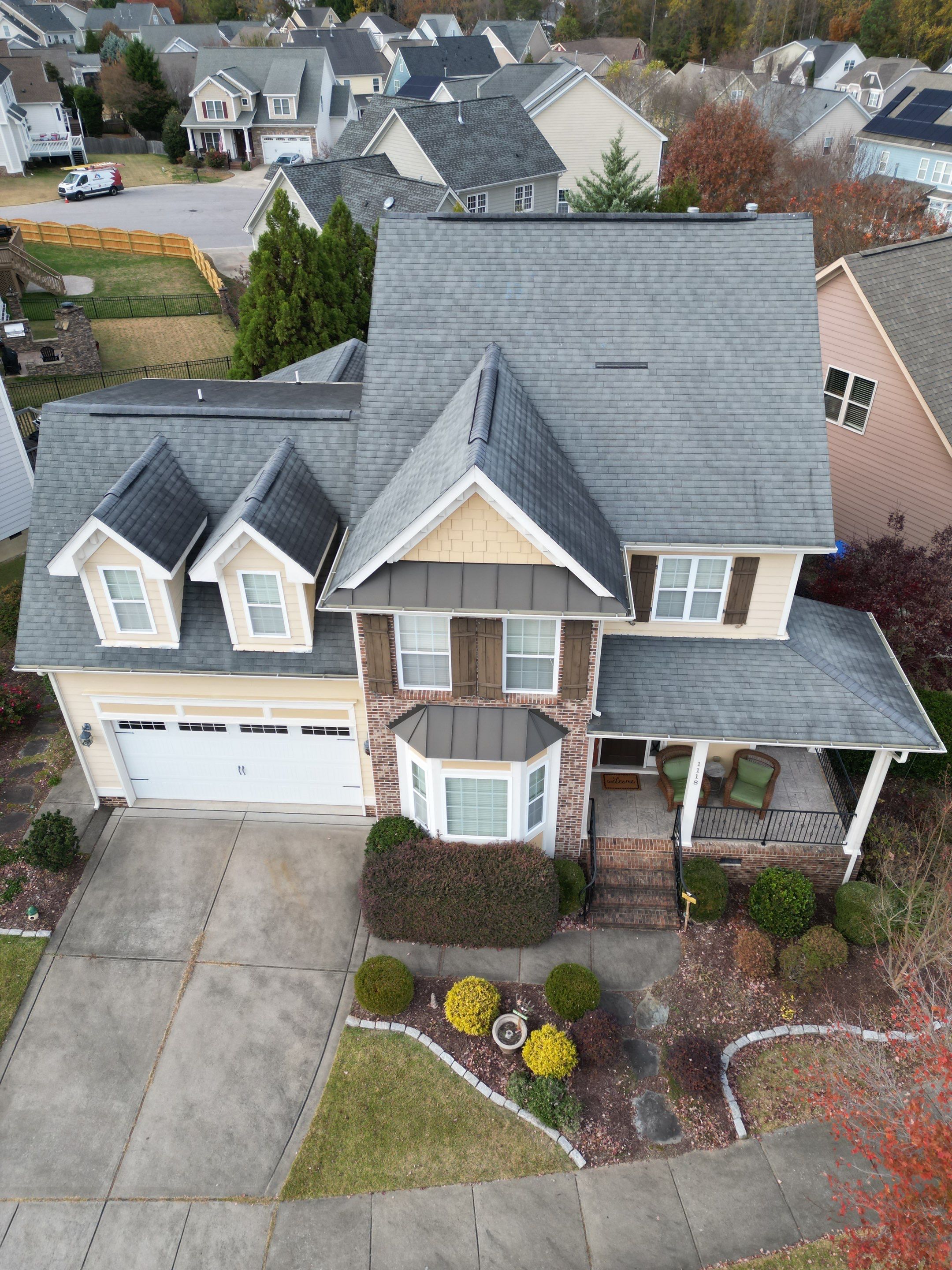 Roof Replacement - GAF Timberline HDZ Weathered Wood shingles  by Pro Performance Roofing