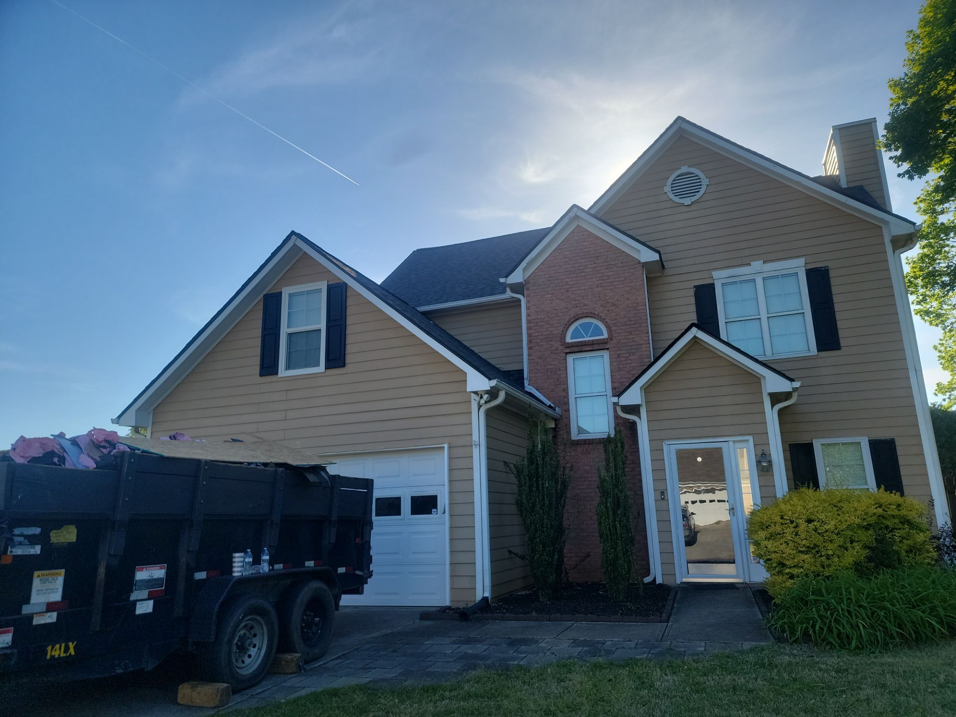 Residential Roof Replacement using Owens Corning TreDef Duration Williamsburg Grey by Inspector Roofing and Restoration