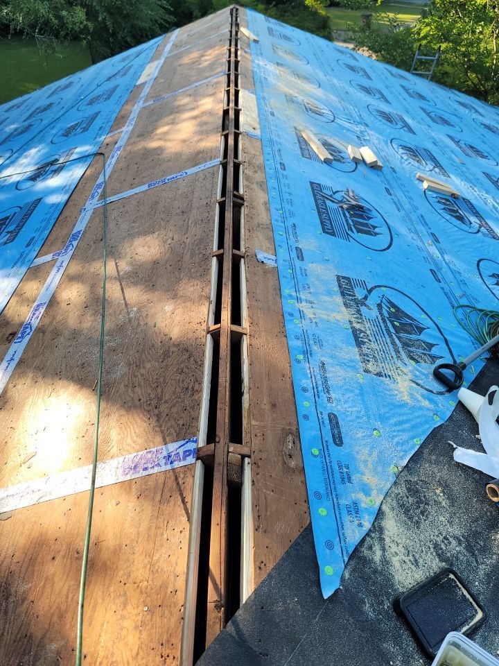 Residential Roofing Repair using Roof Replacement by American Roofing & Construction LLC
