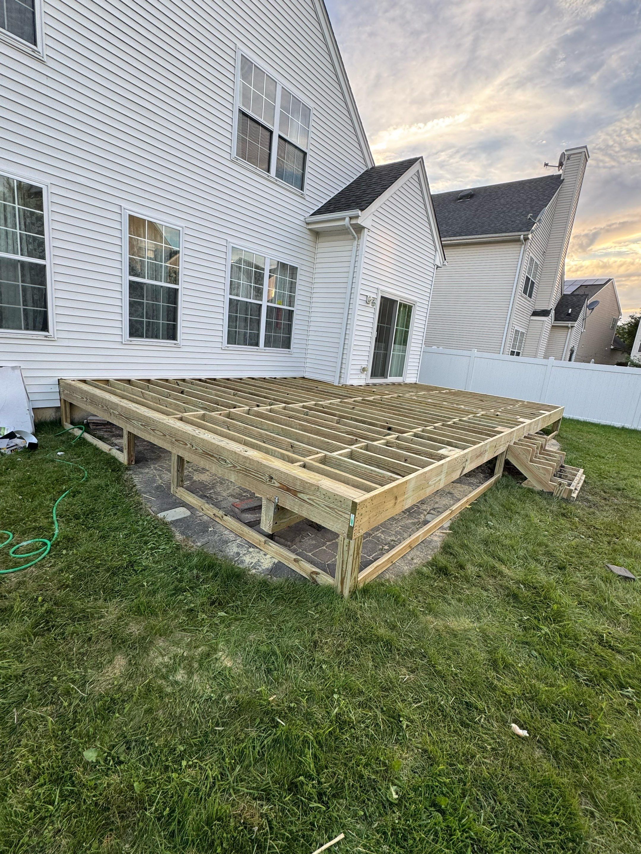 New Deck in Fieldsboro, New Jersey by deck guardian