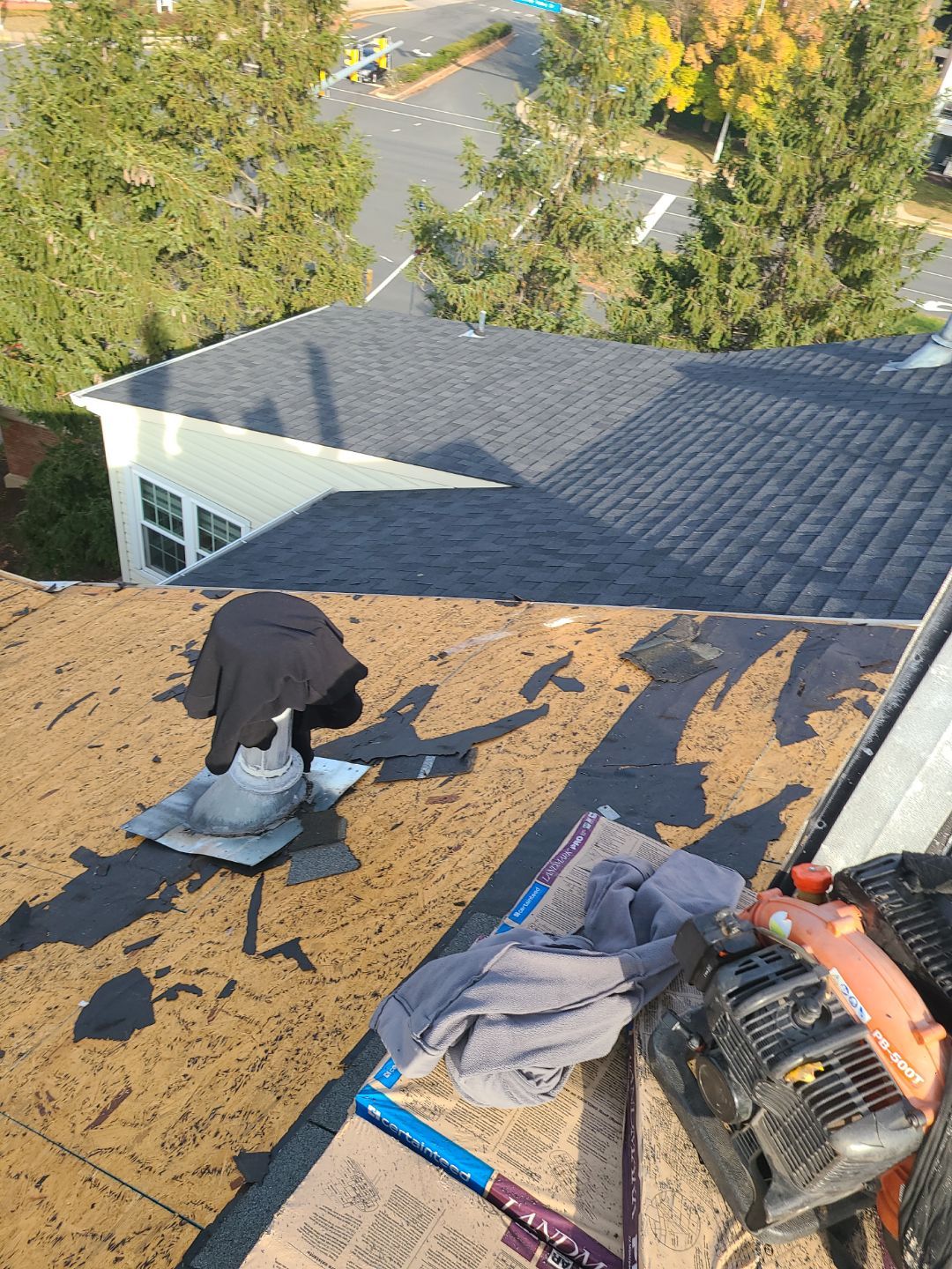 Herndon: Residential Roof Replacement with CertainTeed Landmark Pro in Max Def Moire Black by RM Banning, Inc.