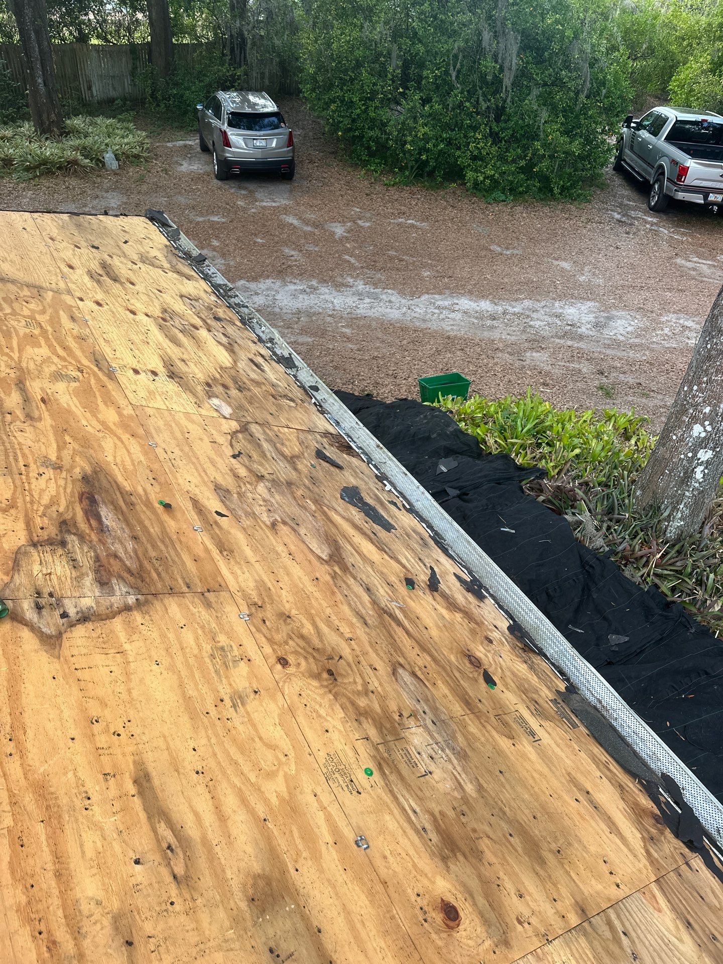 Full Residential Roof Replacement and Decking Repair in DeLand by Gulledge Roofing Inc
