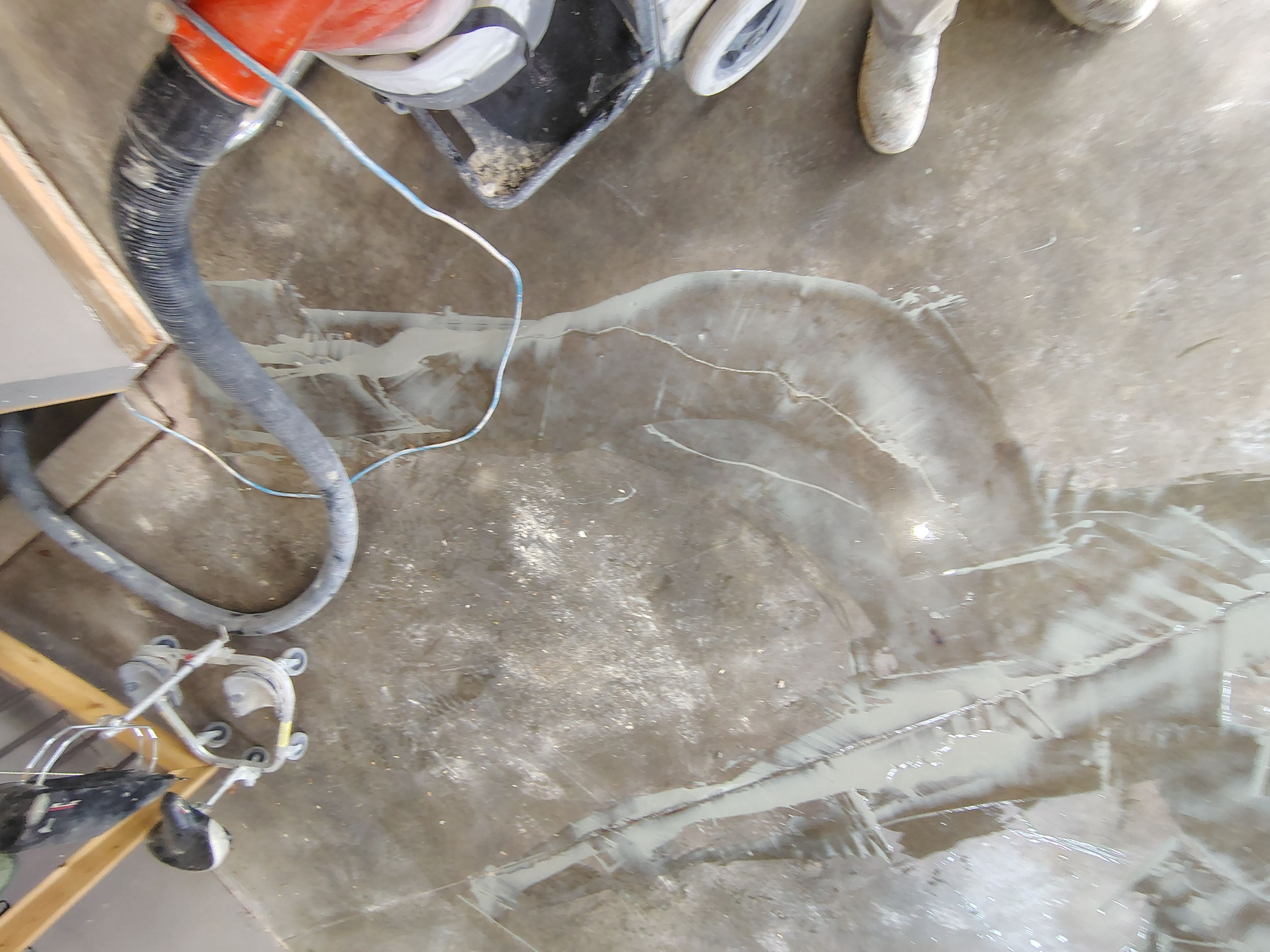 Garage Floor Concrete Coating and Crack Repair in Sioux Falls by Select Painting, Coatings & Garage Cabinets