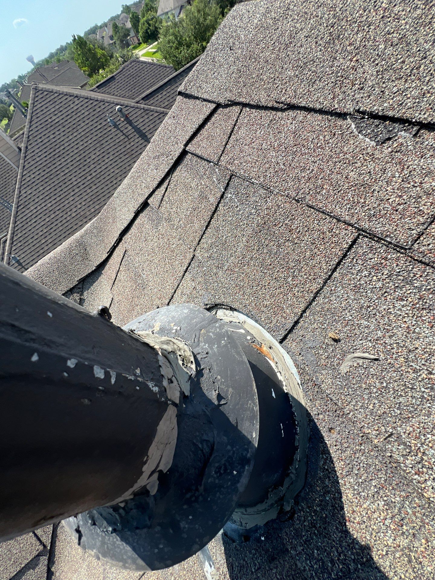 Hail Damage using Owen's Corning Duration (Lifetime) Shingles by Roof Repair Services LLC