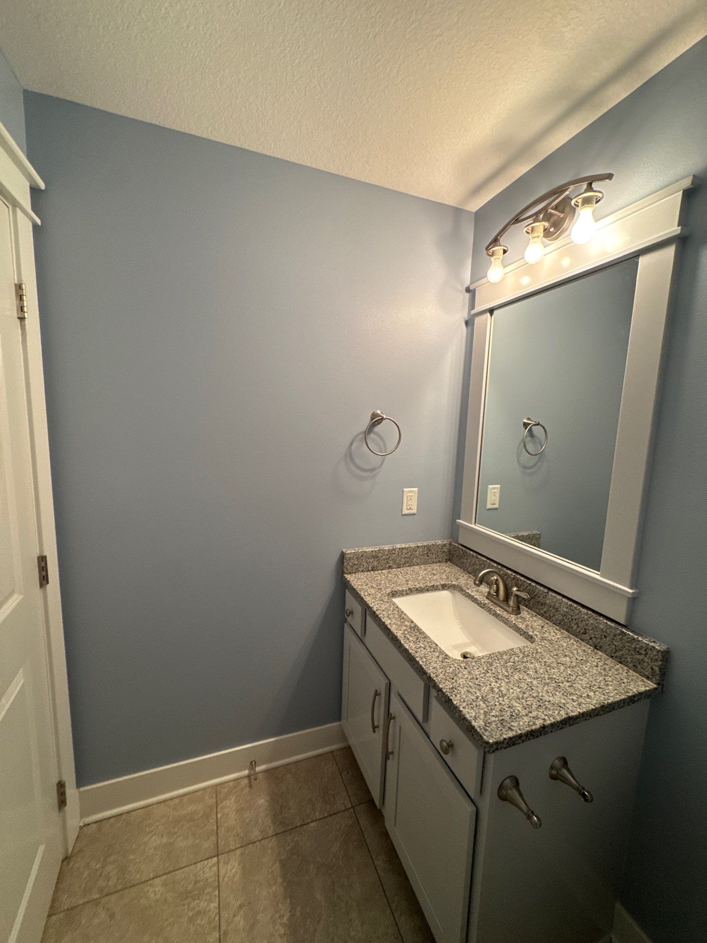 Residential Interior Repaint Color Change on Walls and Cabinets by Midwest Paint LLC