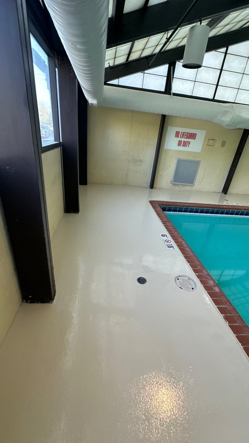 Hotel Pool Deck Project in Independence by Floors in a Day, Inc