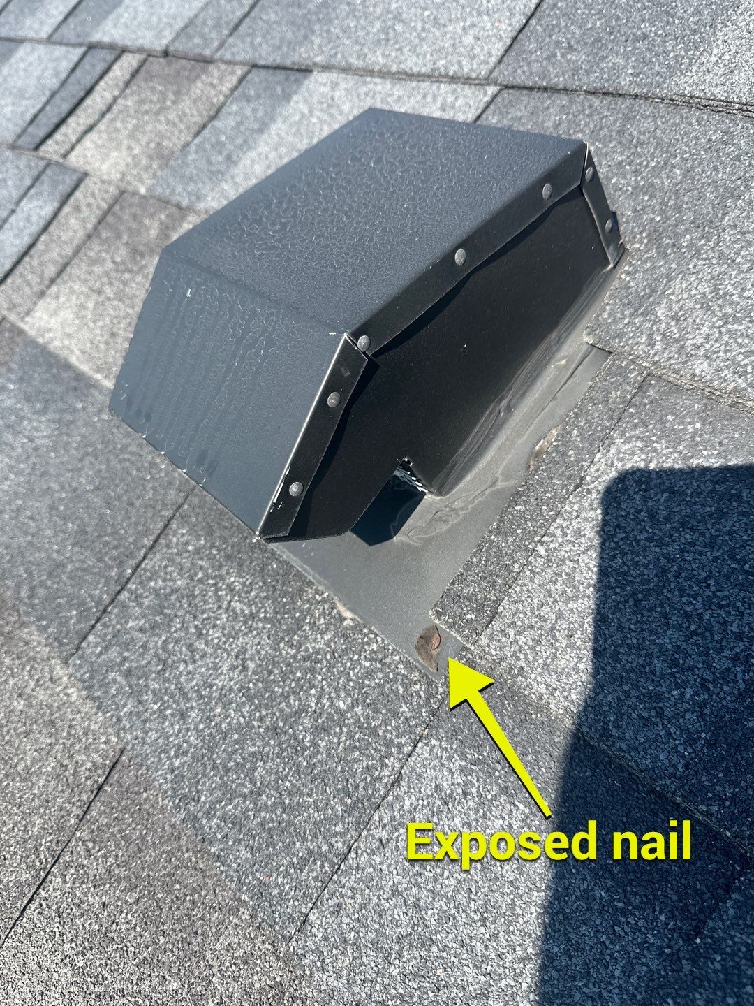 Hail Damage using Owen's Corning Duration (Lifetime) Shingles by Roof Repair Company