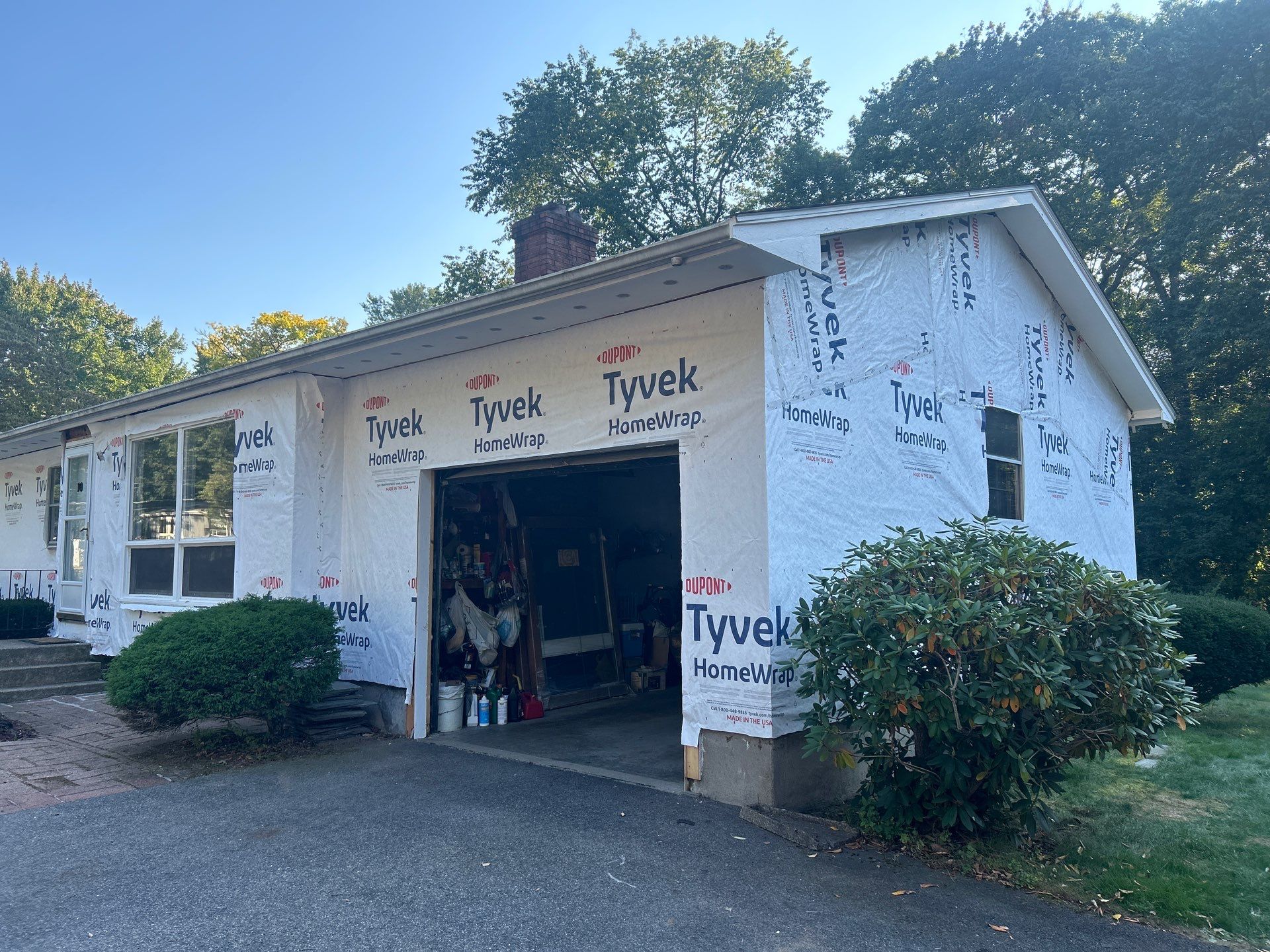 Complete exterior remodeling in NAtick, MA by UBrothers Construction