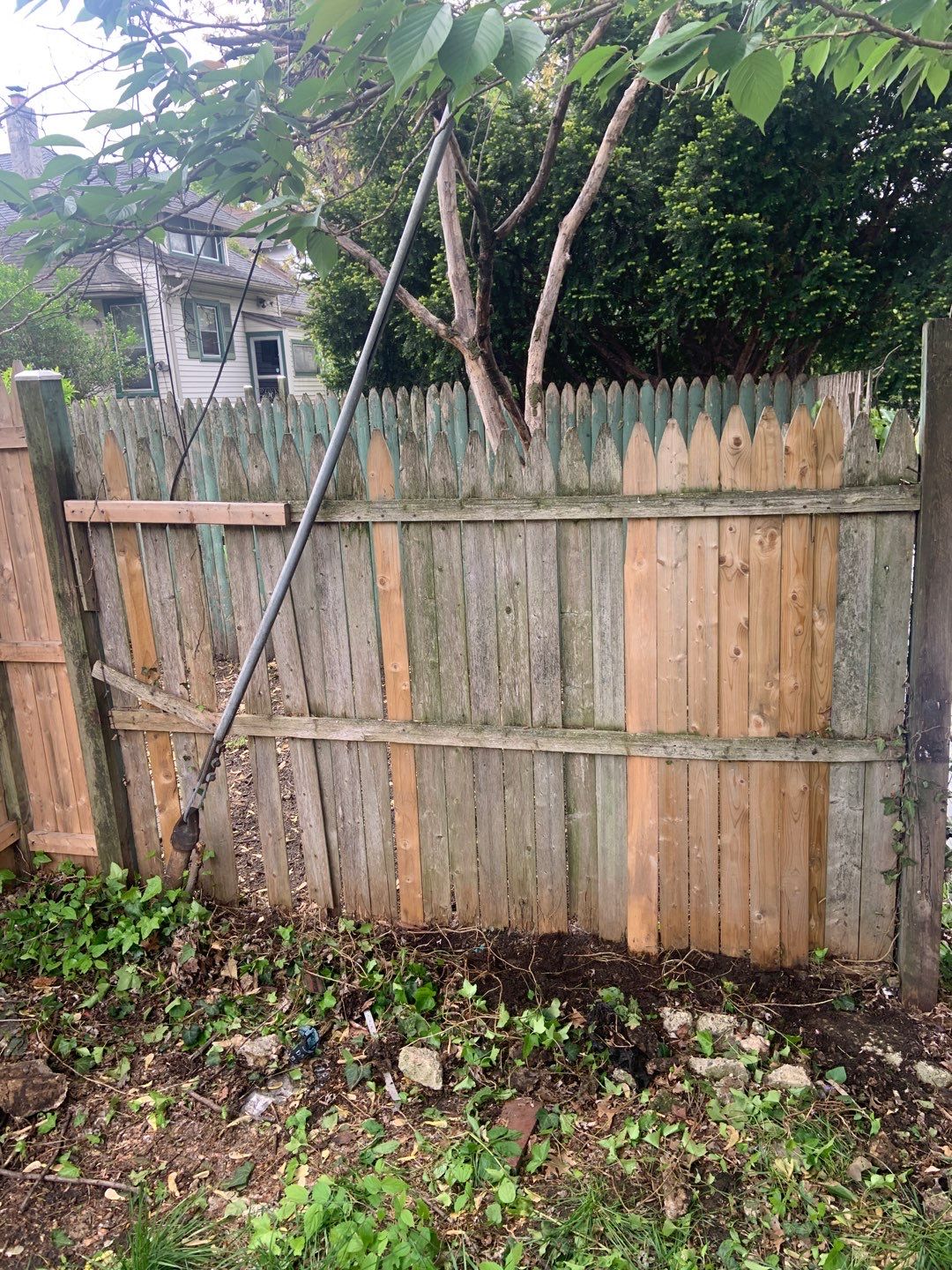 Fence Repair using Fence Panel by A1 NERDY HOMES LLC