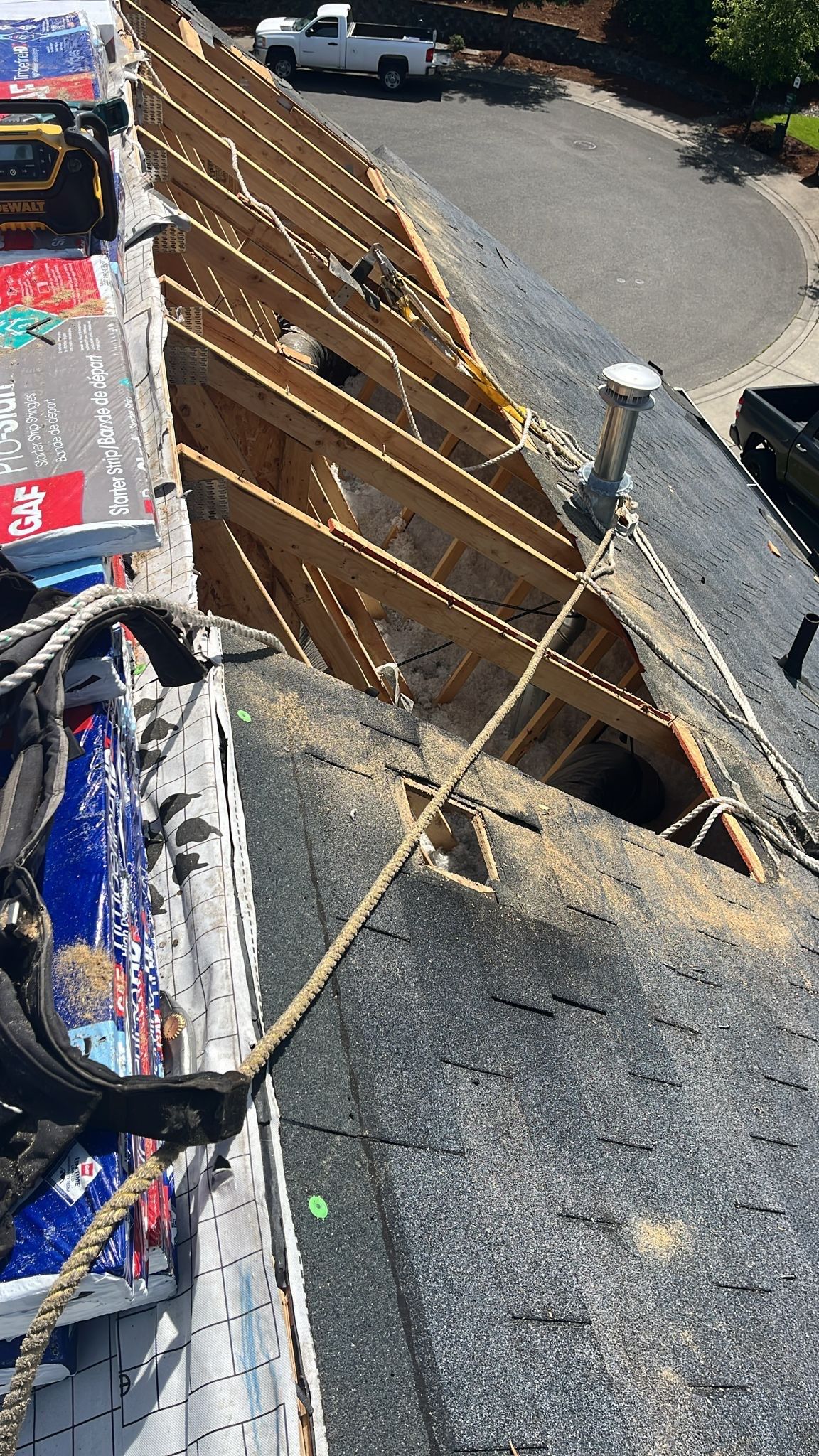 GAF Timberline HDZ, Charcoal  by Proline Roofing & Restoration LLC