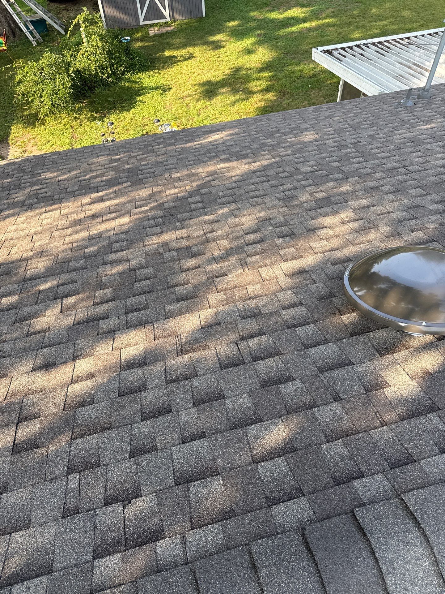 roof replacement, and chimney flashing replacement in Norman by McCann's Roofing and Construction