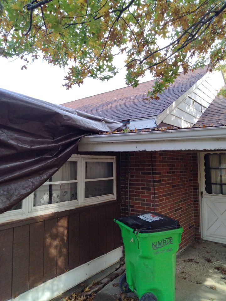 Tree Destroyed Patio Room by Absolute Roofing and Construction