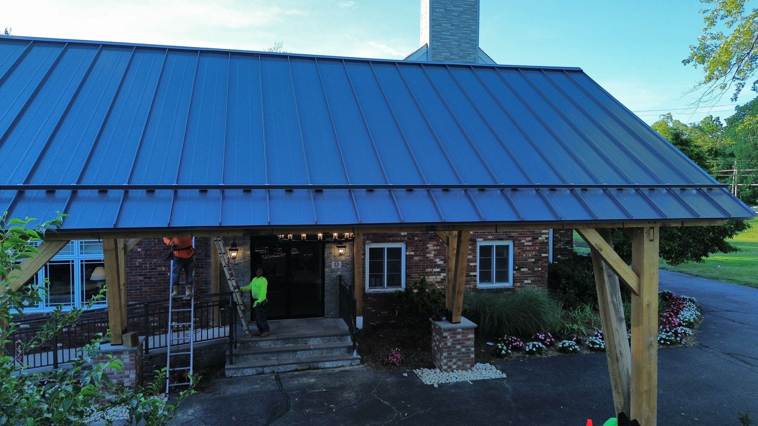 Standing seam metal roof by CMNG LLC