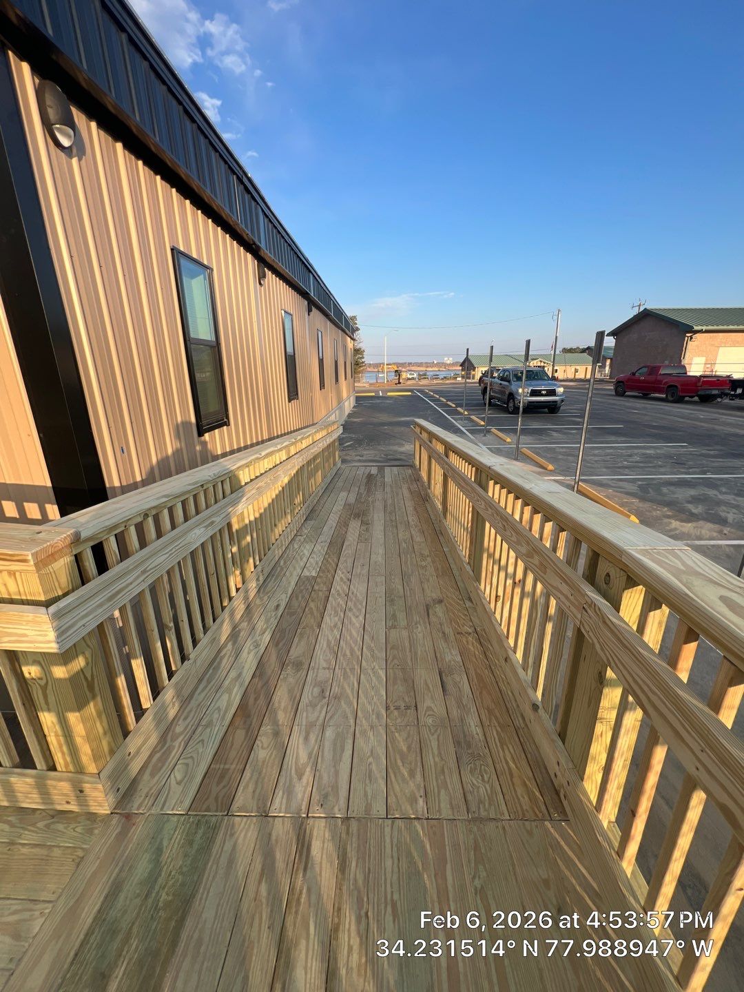 DMV ADA Accessibility Ramp Construction | Leland NC by RGR Construction and Roofing, LLC