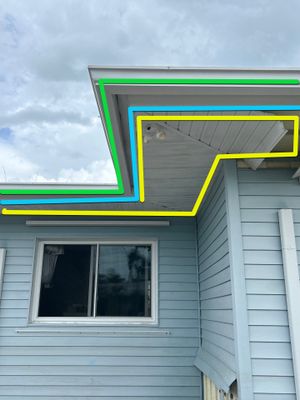 White Soffit and Fascia Upgrade in Longboat Key FL