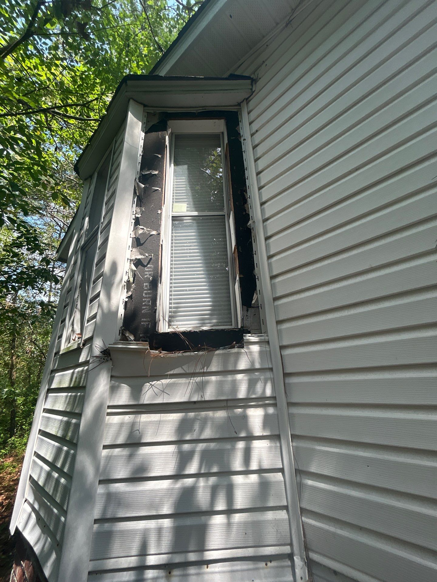 Property Damage in Need of Repair by Karcher Roofing & Construction