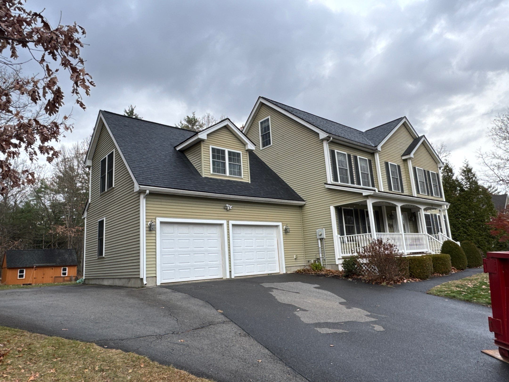 Litchfield, NH Roof Replacement With Owens Corning Onyx Black Shingles by Compass exteriors