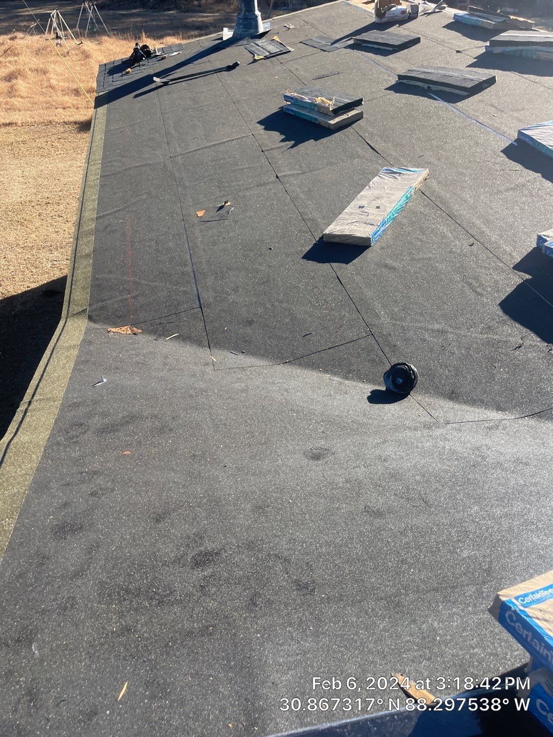 Roof replacement: 8455 Jack Williams Rd • Wilmer, AL 36587 by American Roofing & Construction LLC