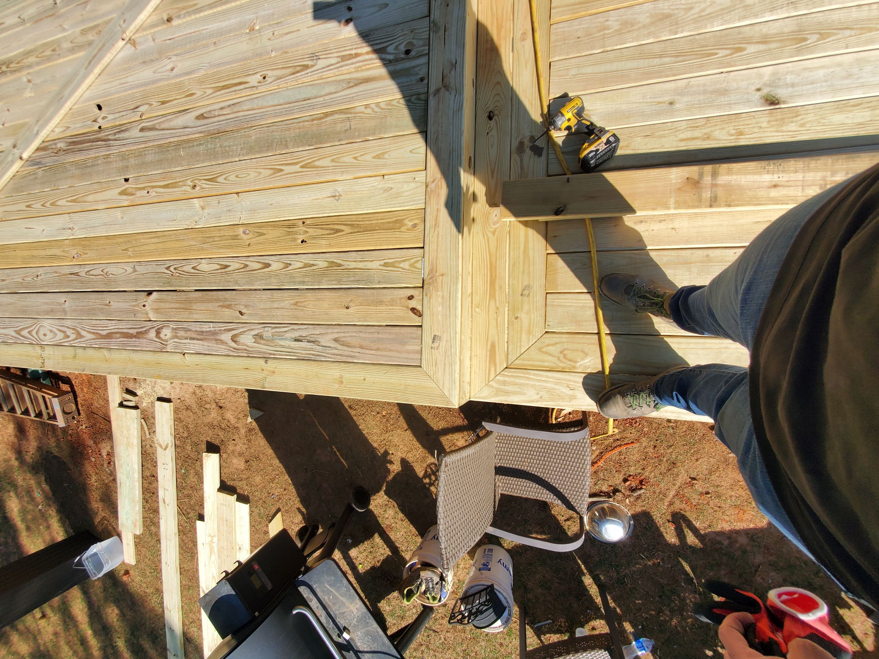 Scout Ridge - Deck Installation  by Pillar and Pine