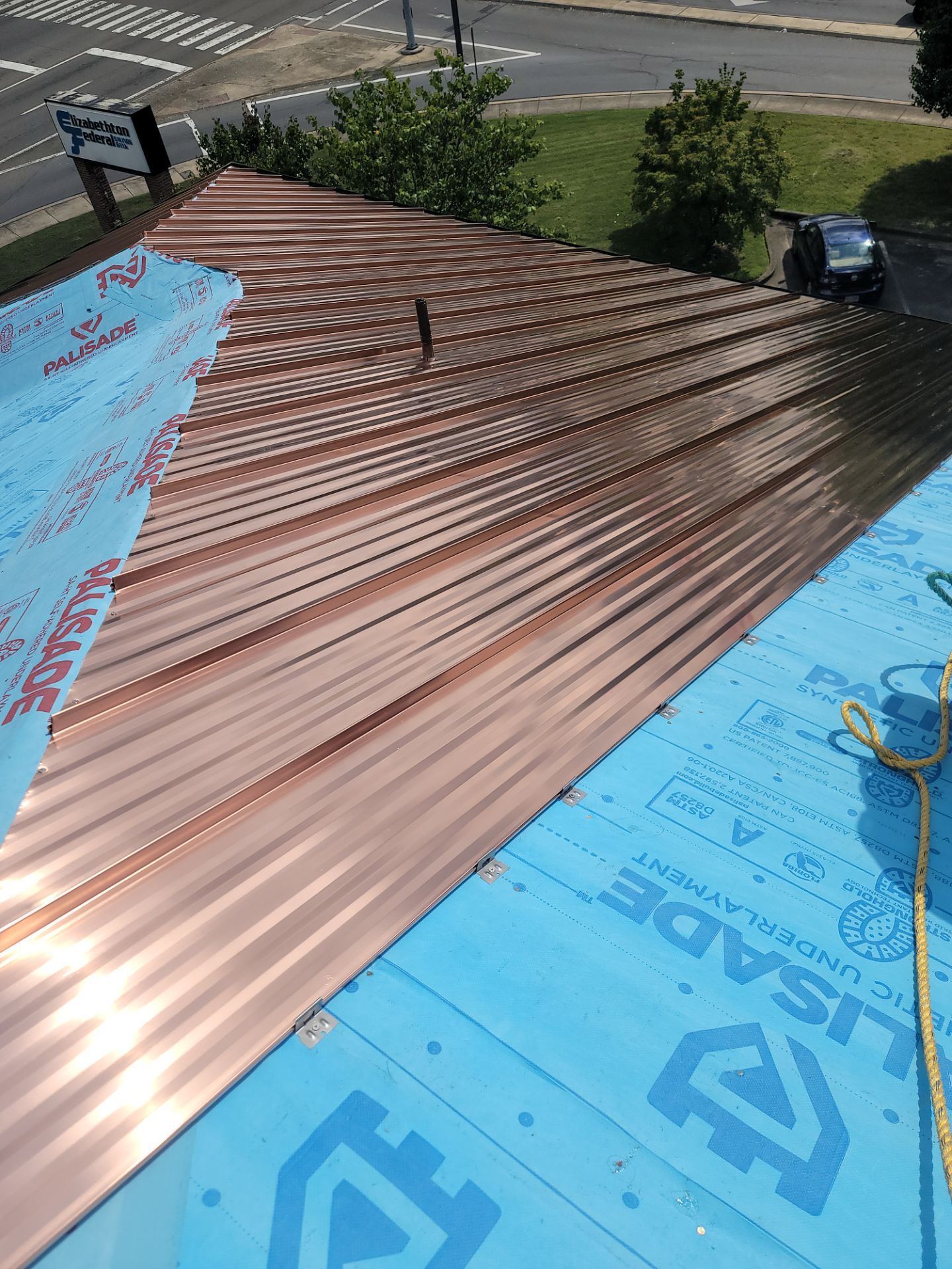 Elizabethton Federal Bank - Real Copper by Omnia Roofing