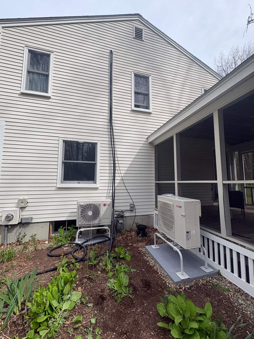 Attic Air Handler and Mini Split Installation — Andover, MA by FAGONE MECHANICAL