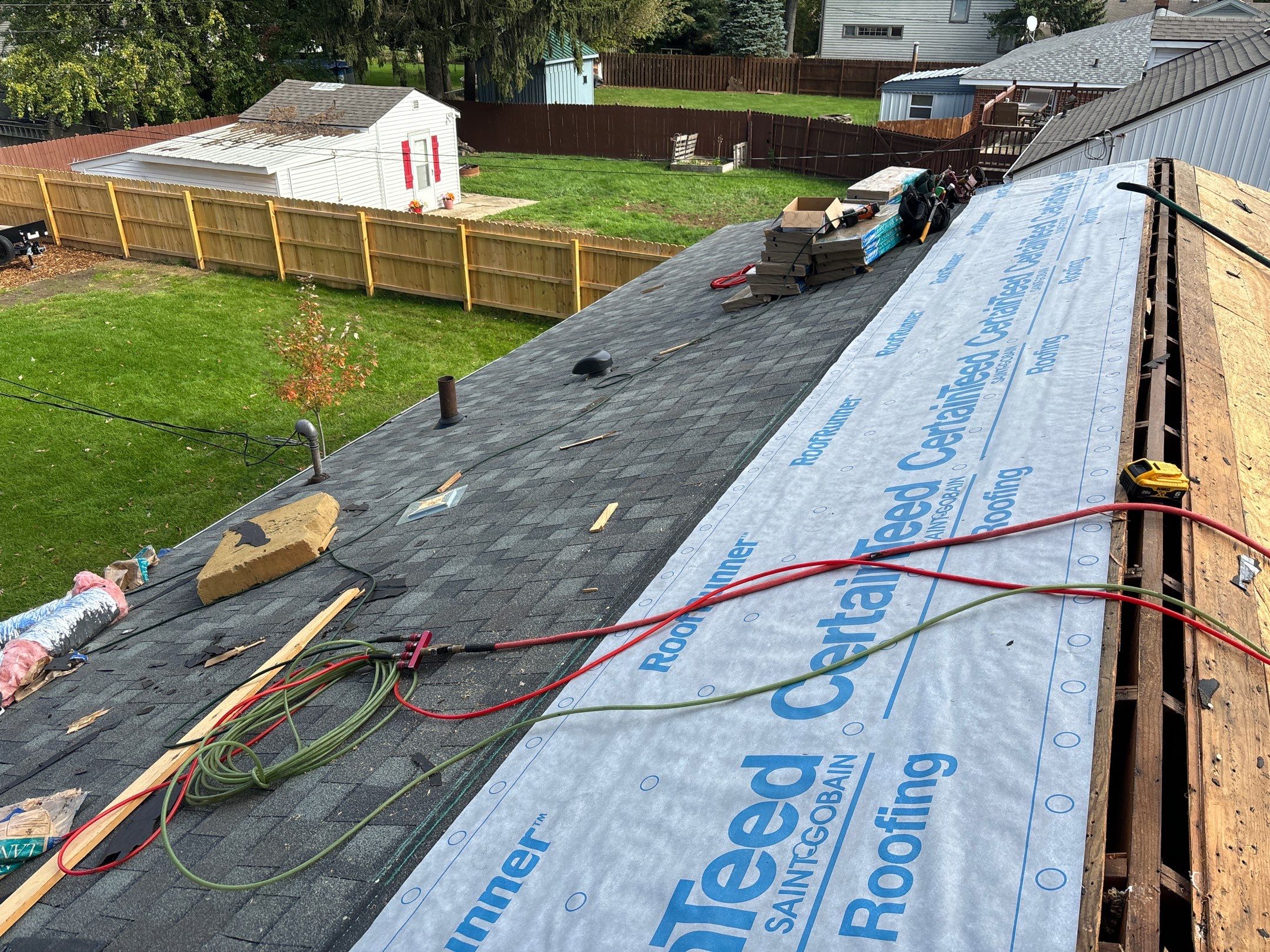 Roof Replacement using CertainTeed Landmark by 180 Contractors