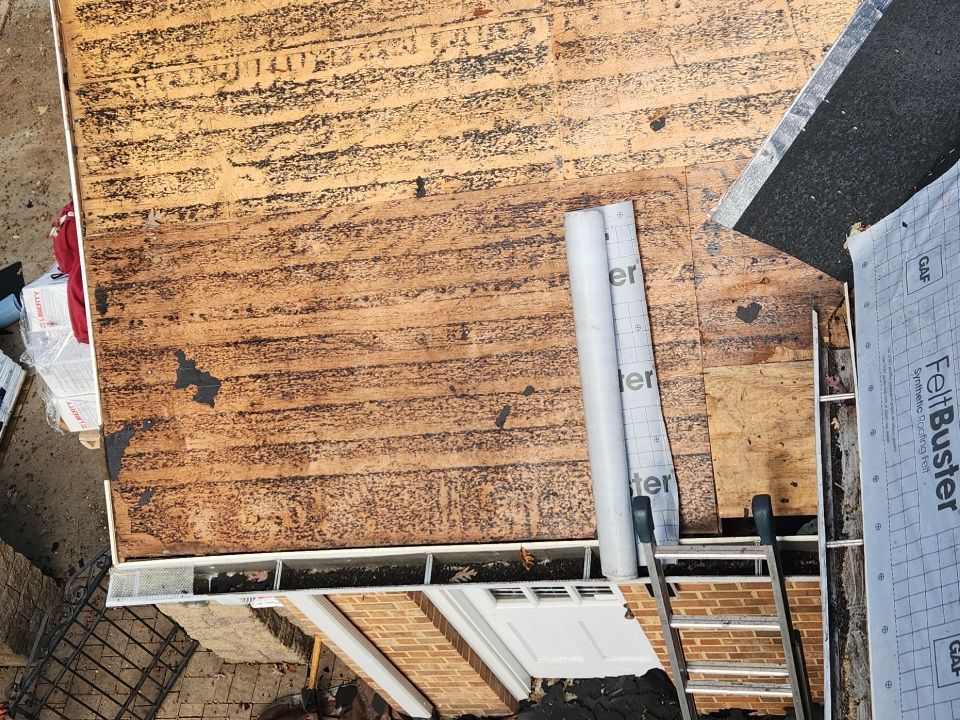 New Roof and 6 inch Gutters by Just In Time Roofing and Restoration