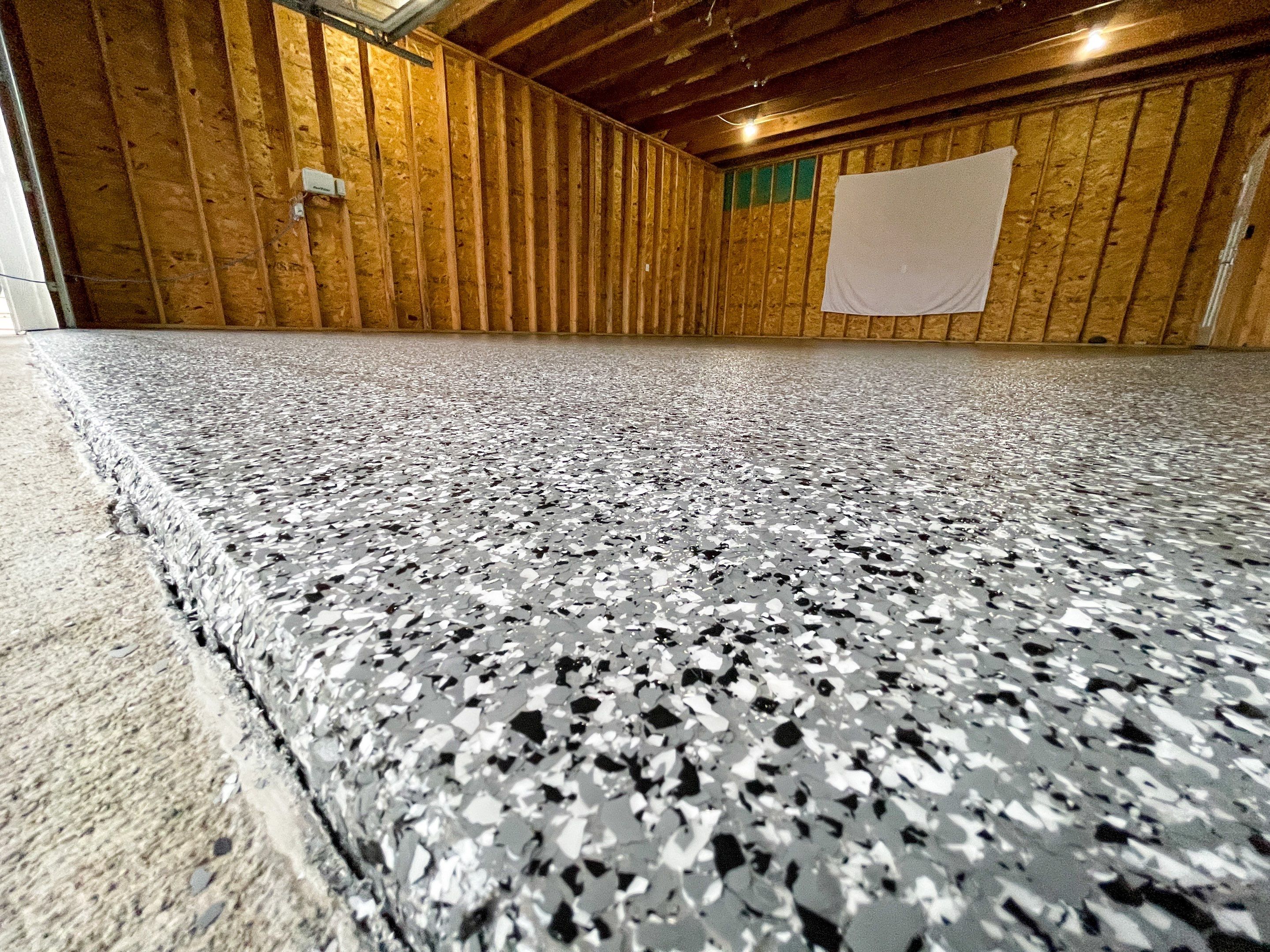 Garage using Smoke by Select Painting, Coatings & Garage Cabinets