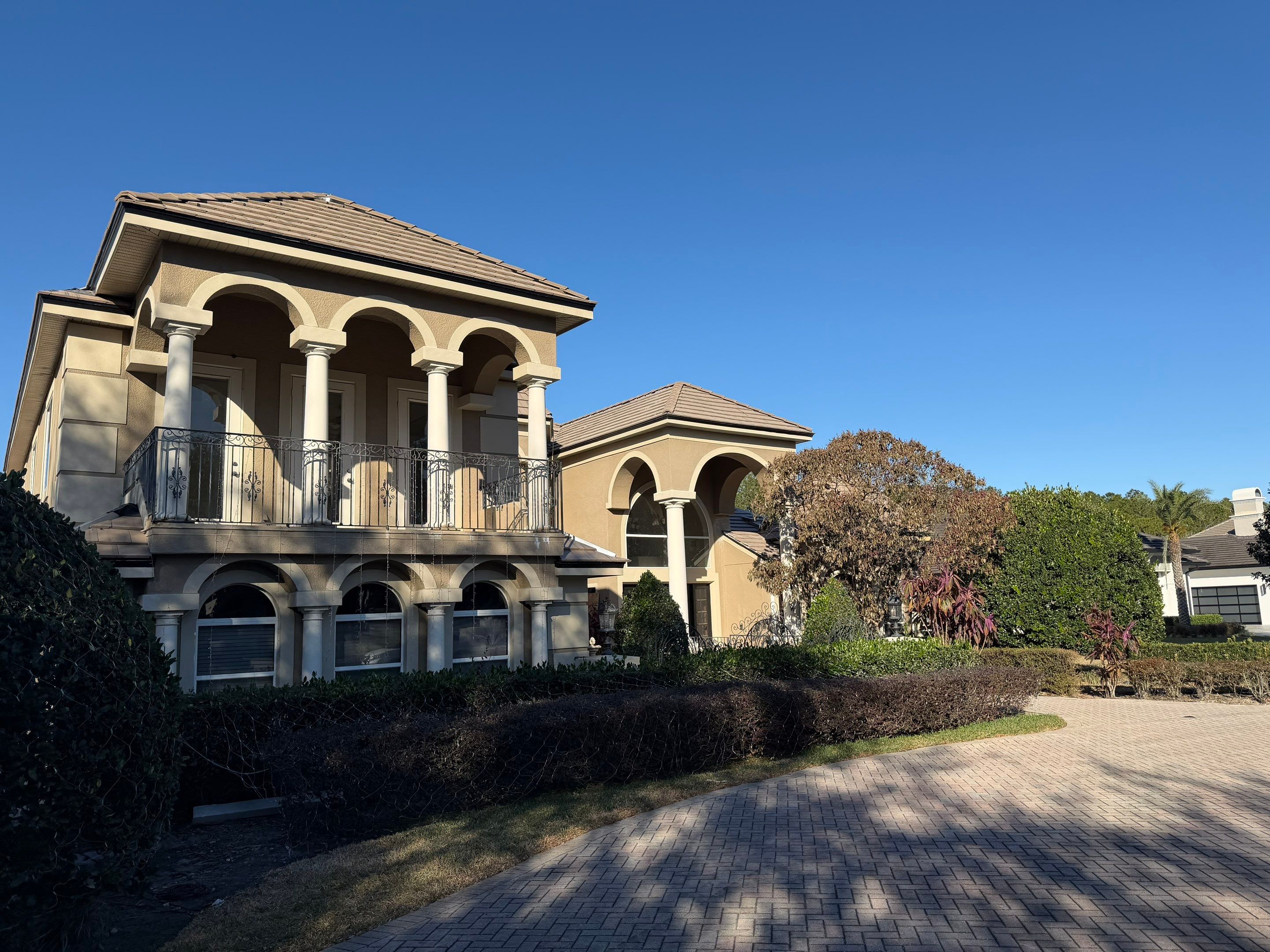 Mediterranean Tile Roof Replacement and Leak Remediation in Orlando by Fortified Roofing Solutions Corp.